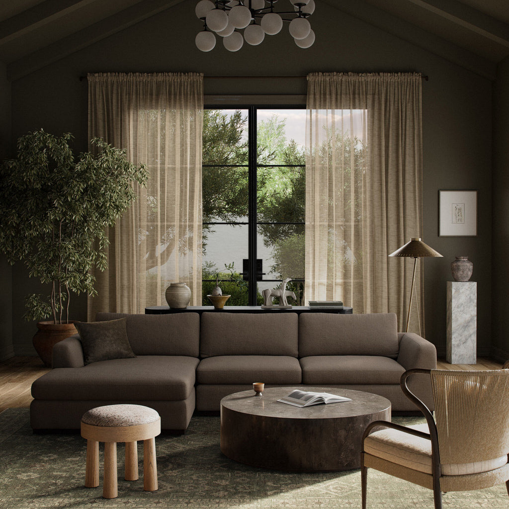 Colt 2-Piece Sectional - Savoy Coffee | LAF