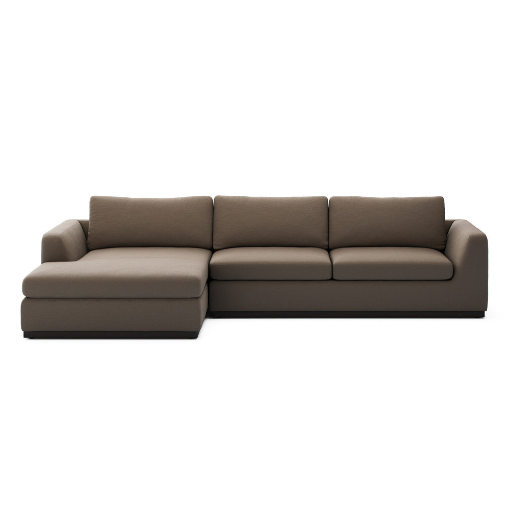 Colt 2-Piece Sectional - Savoy Coffee | LAF