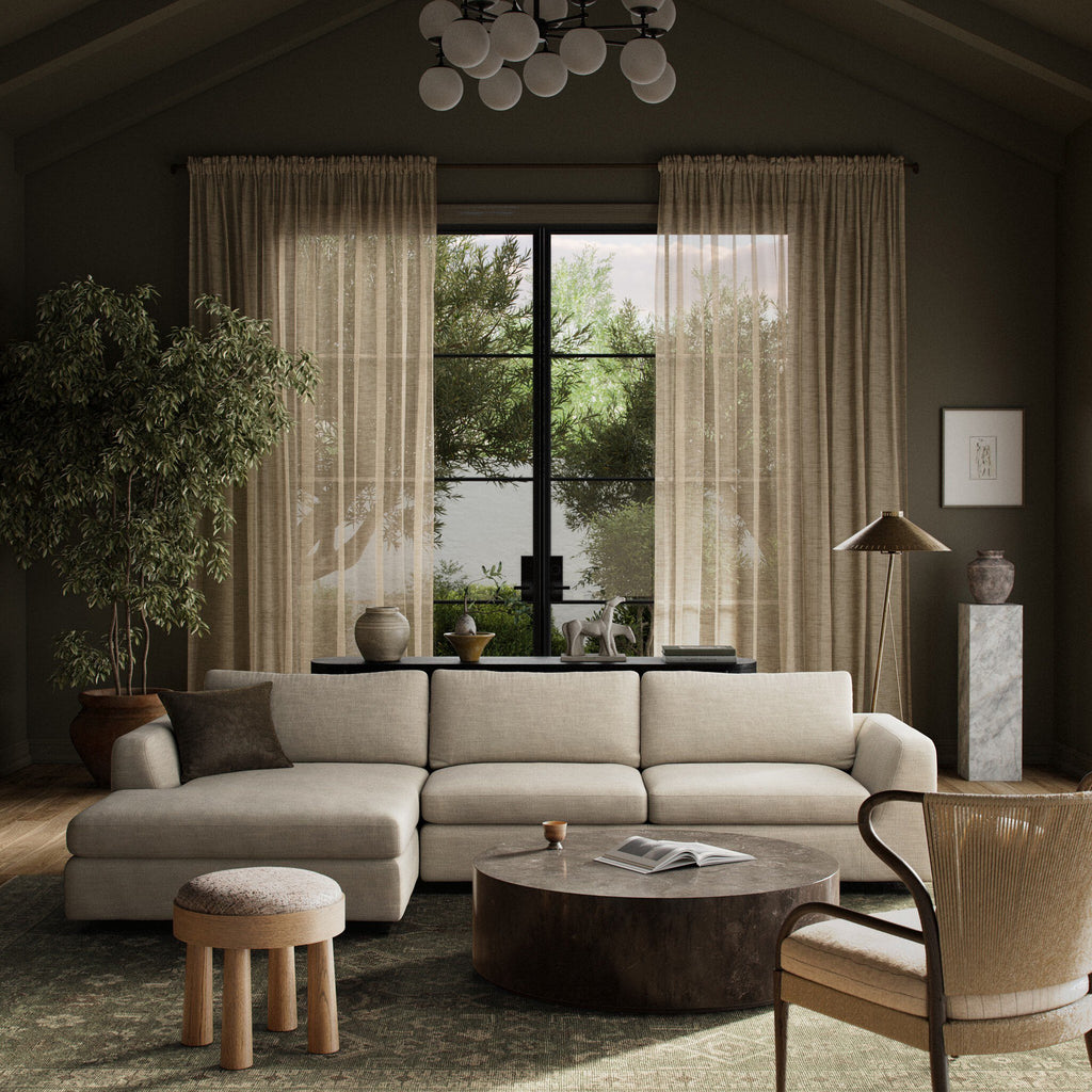 Colt 2-Piece Sectional - Savoy Parchment | LAF