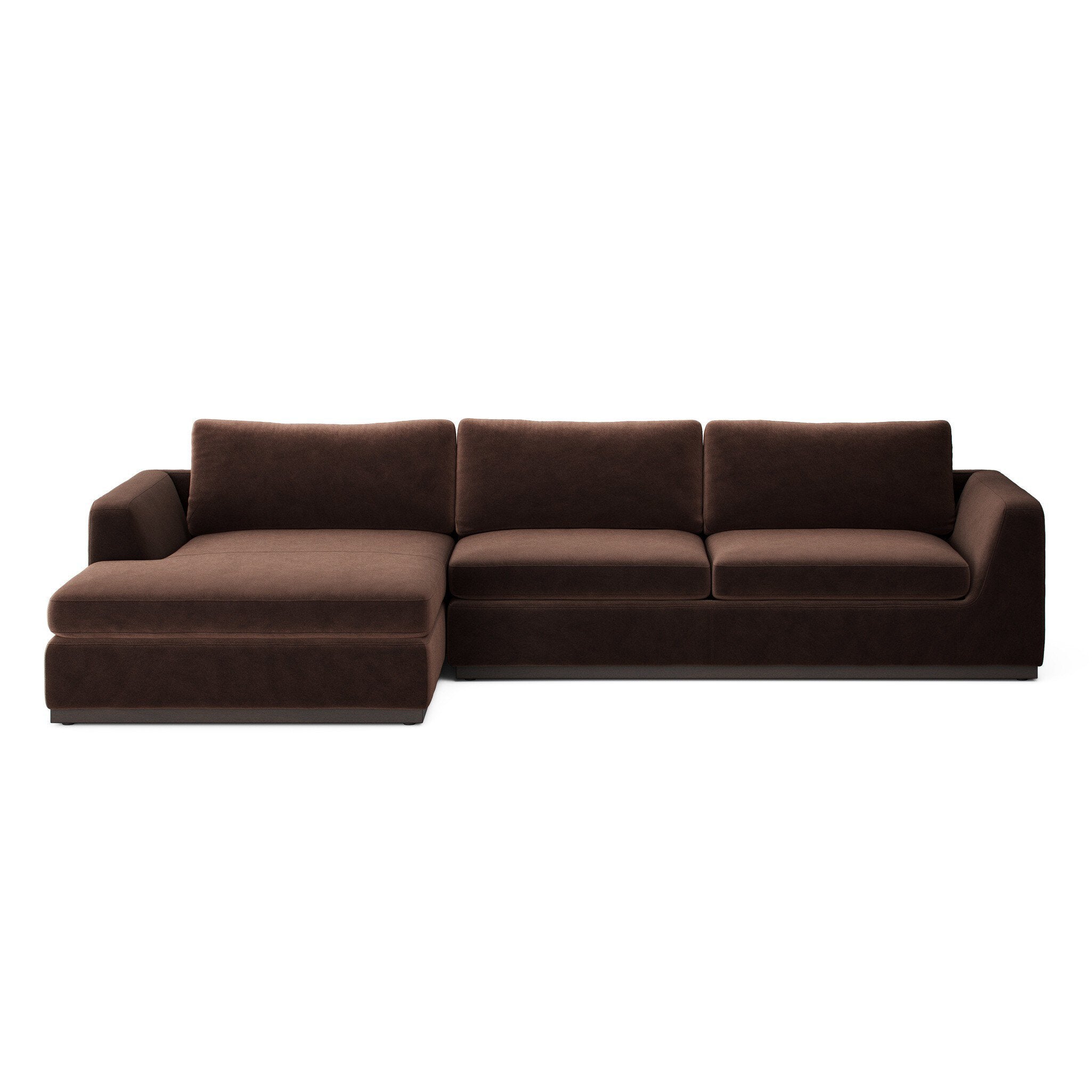 Colt 2-Piece Sectional - Surrey Cocoa | LAF