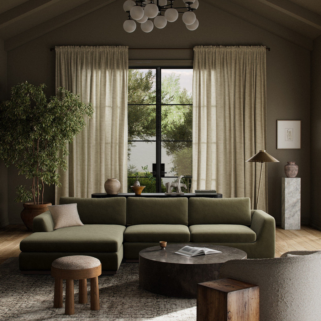 Colt 2-Piece Sectional - Surrey Olive | LAF