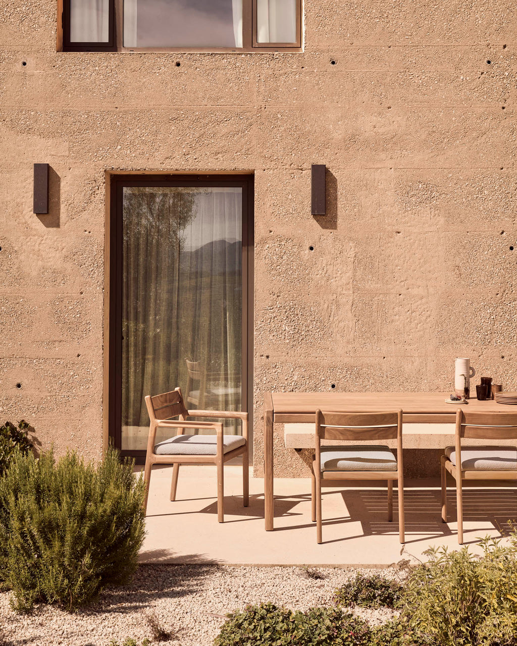 Jack Outdoor Dining Chair Frame | Teak