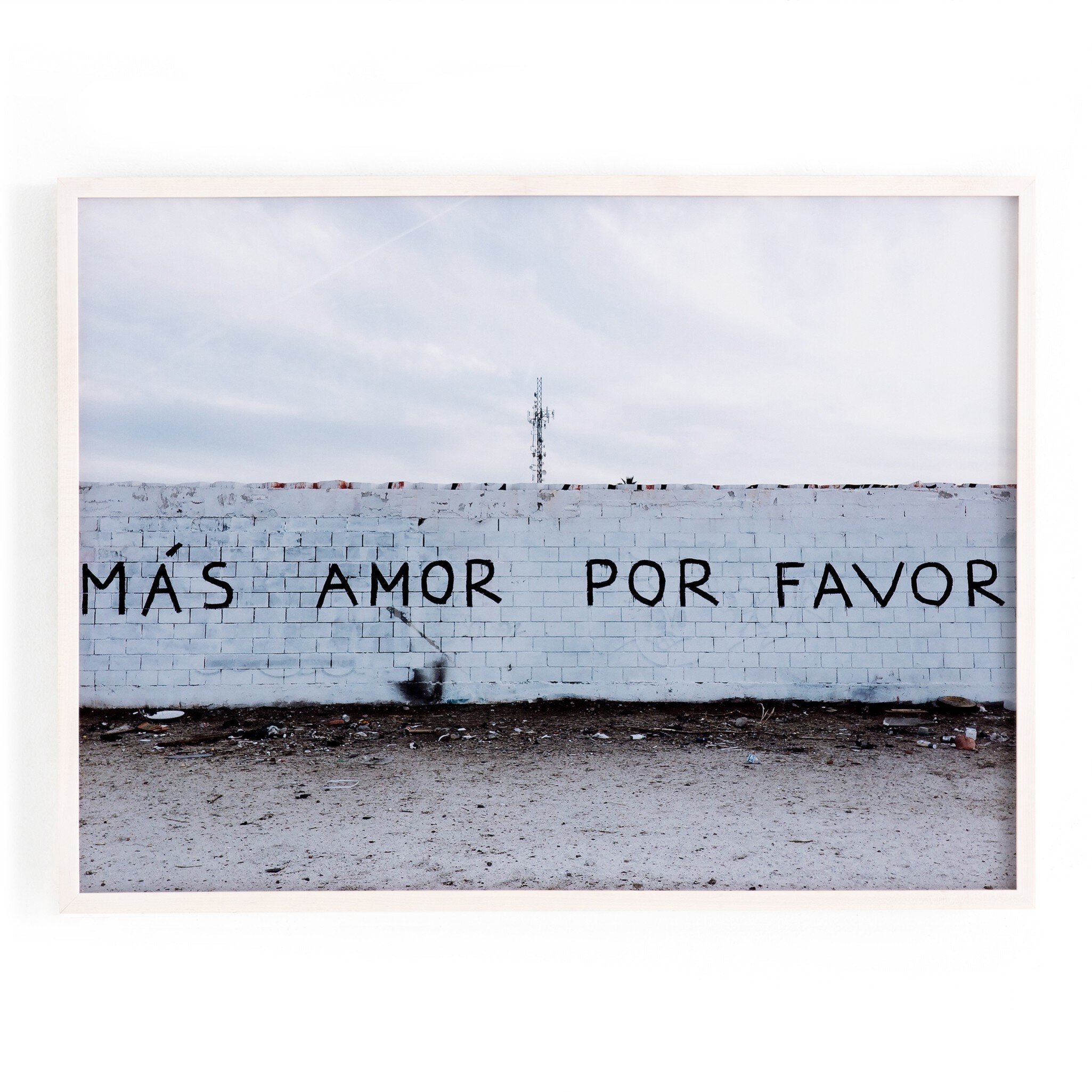 Mas Amor by FH Art Studio - White Washed 2.5 Maple