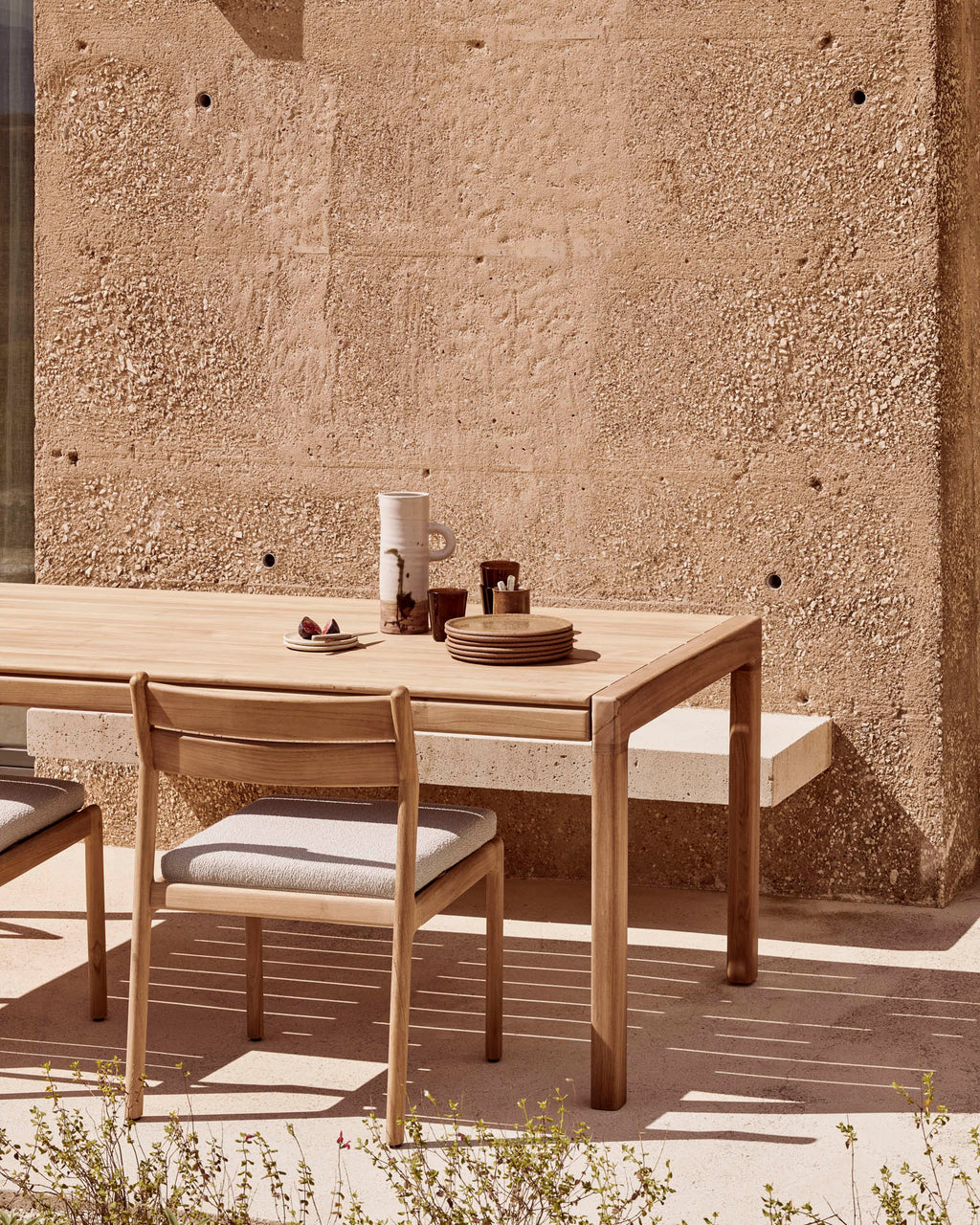 Jack Outdoor Dining Chair Frame | Teak