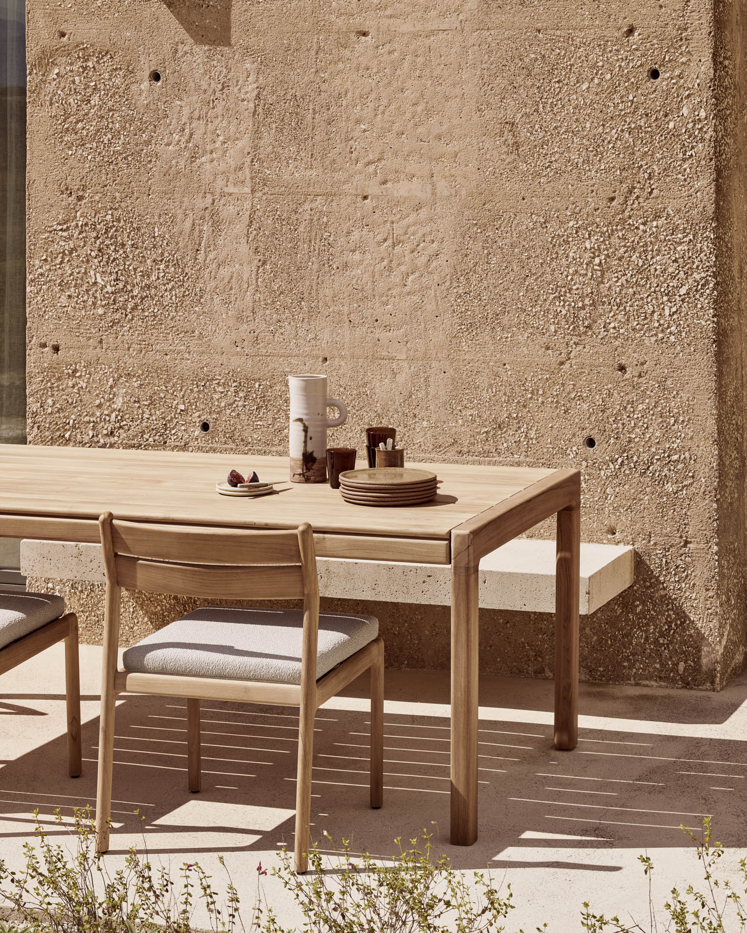 Jack Outdoor Dining Chair Frame | Teak