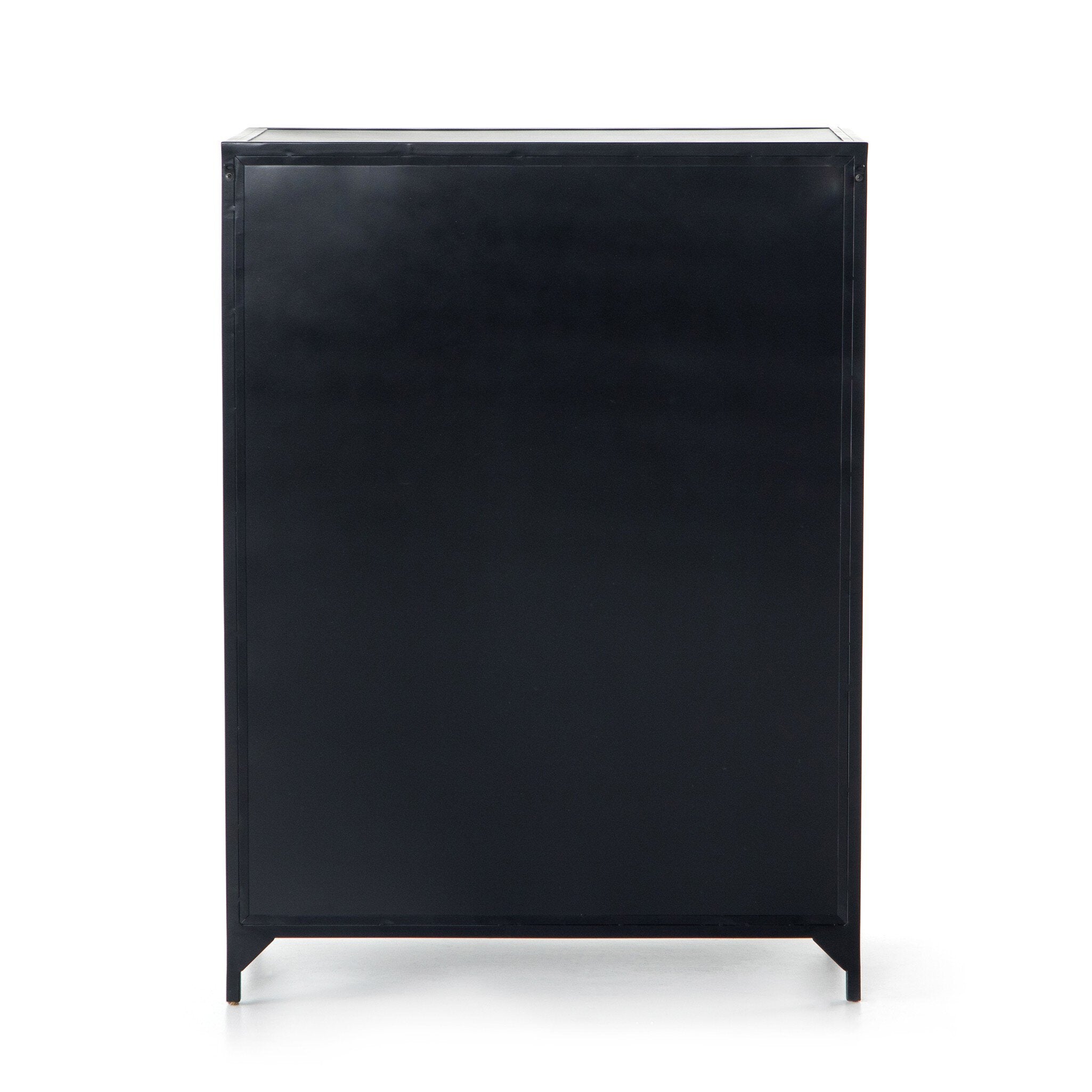 Belmont 8 Drawer Tall Dresser - Black
