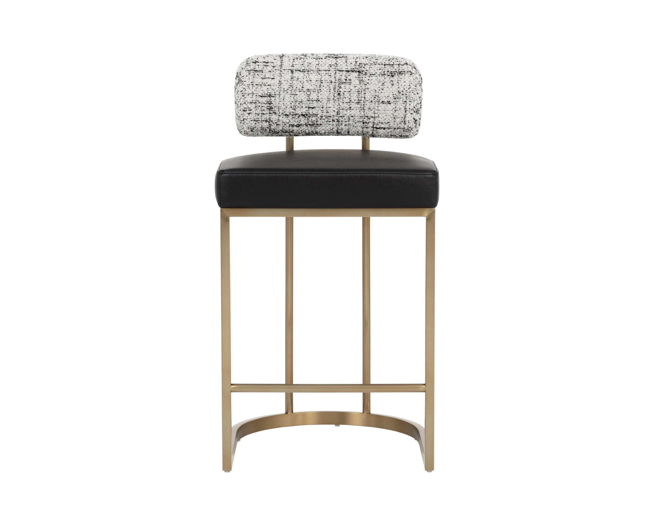 Larissa Counter Stool - Bravo Black / Halton Birch