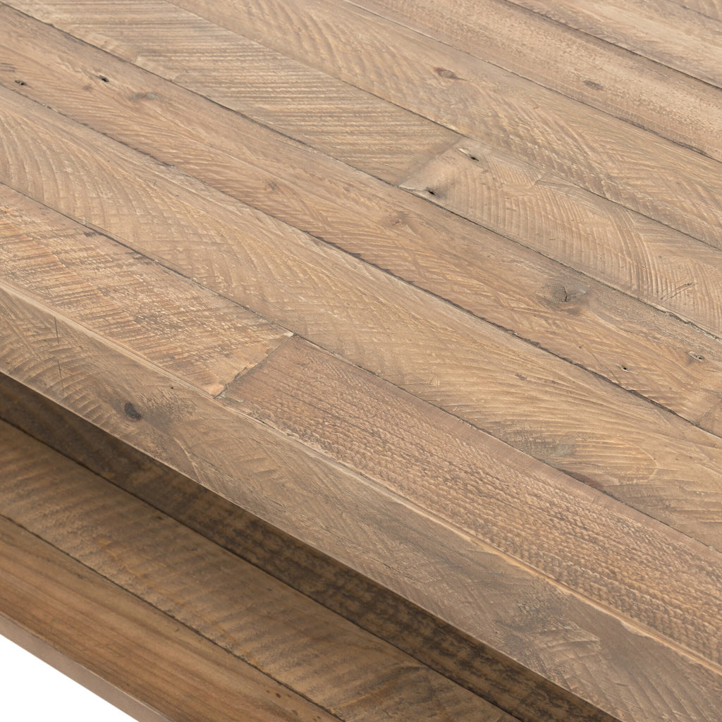 Beckwourth Coffee Table-60" - Sierra Rustic Natural