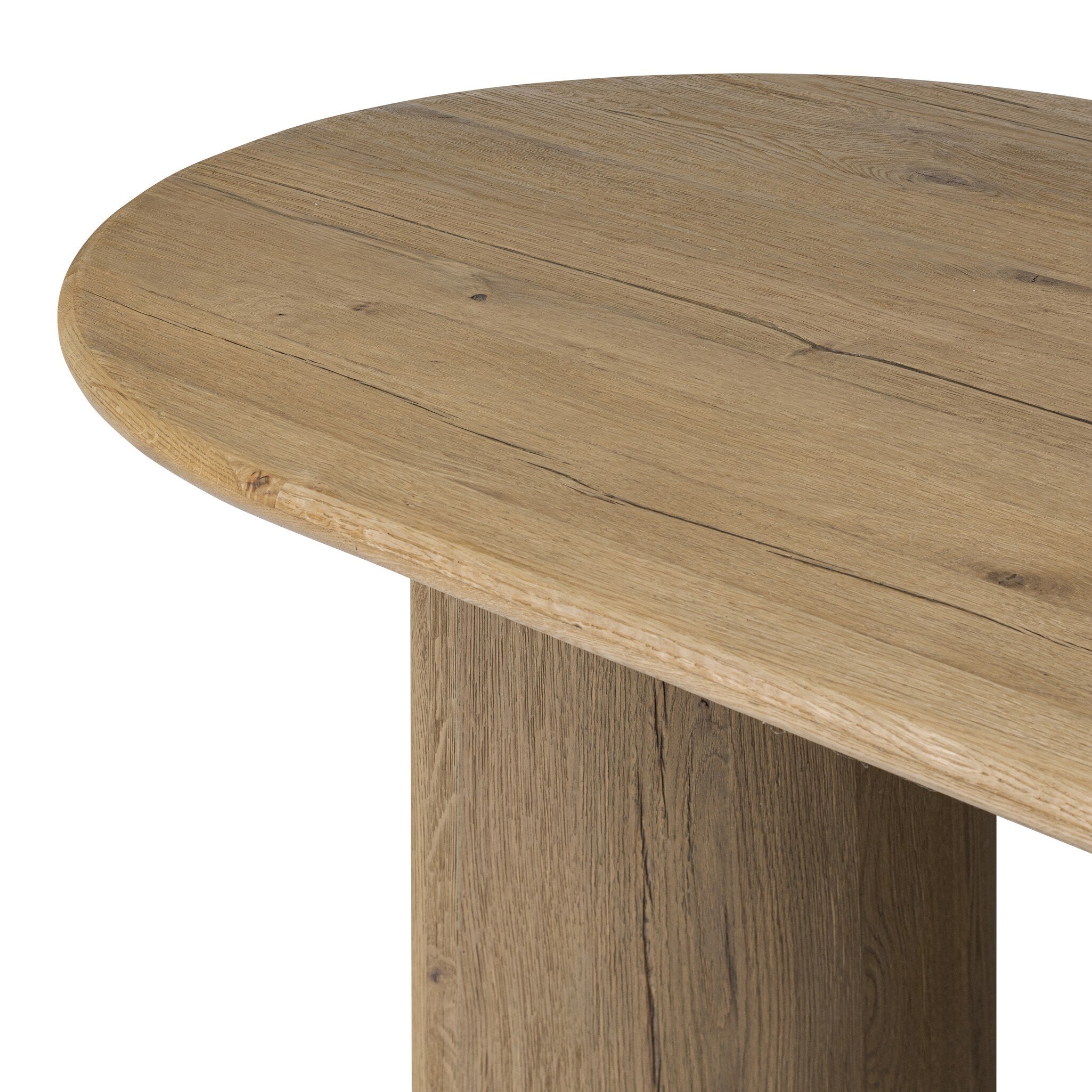 Paden Dining Table - Worn Oak Veneer | 94"