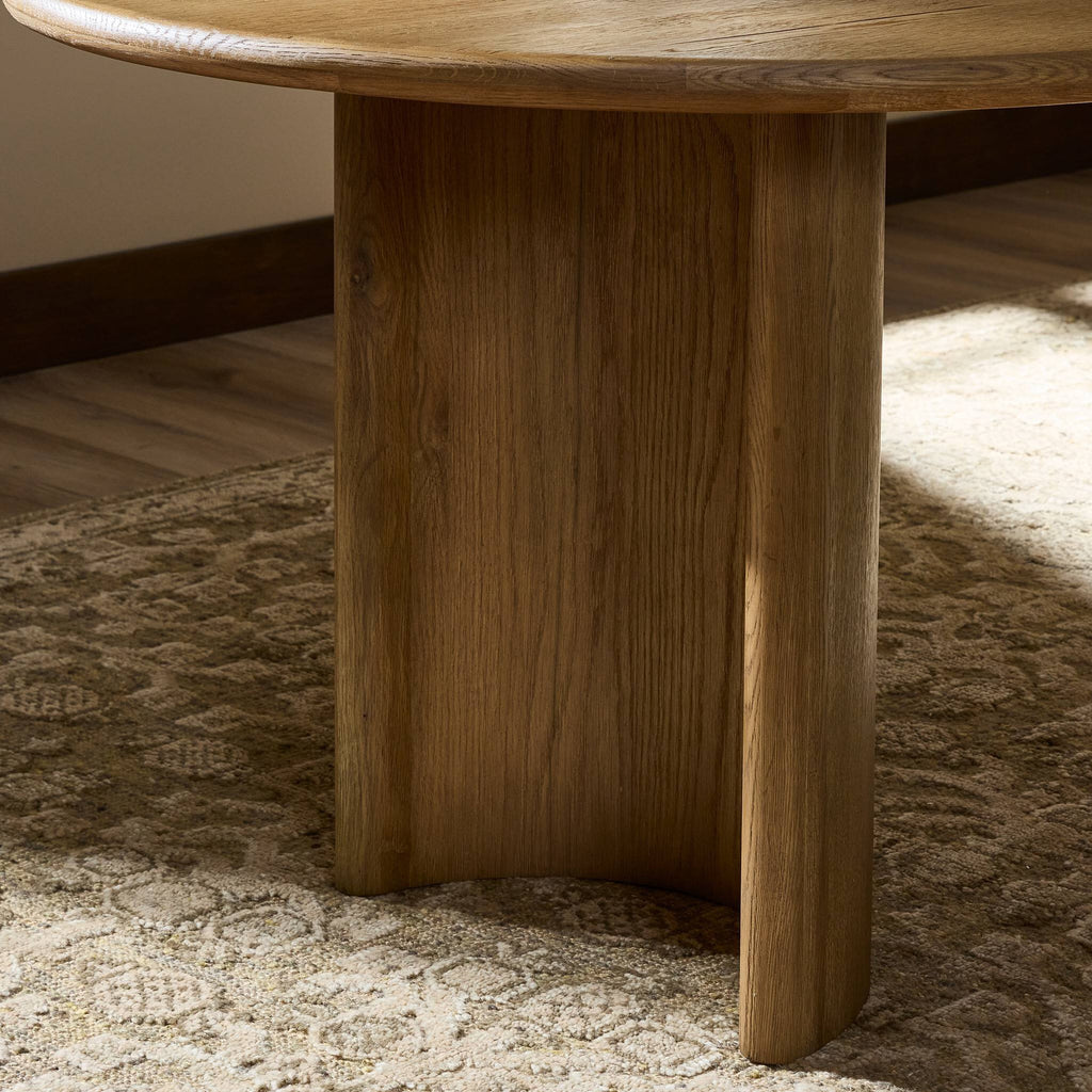 Paden Dining Table - Worn Oak Veneer | 94"