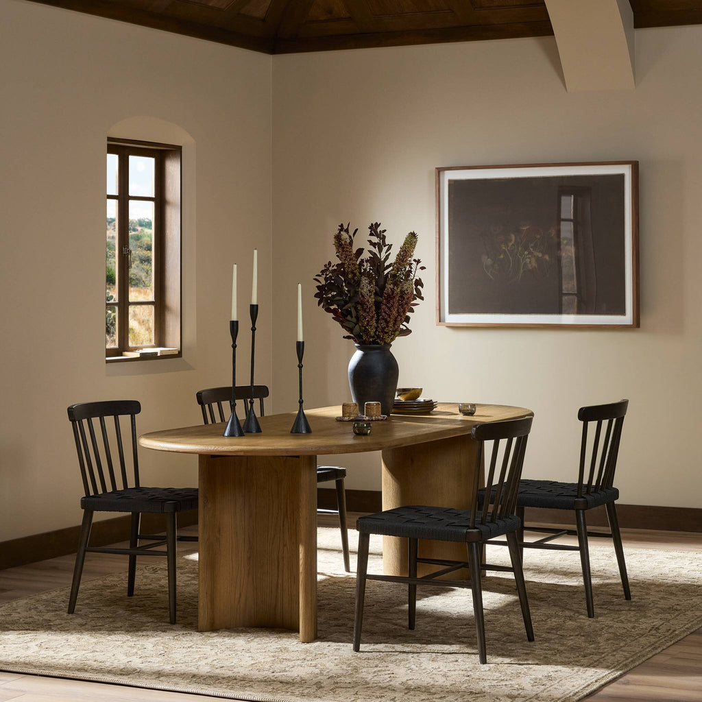 Paden Dining Table - Worn Oak Veneer | 94"