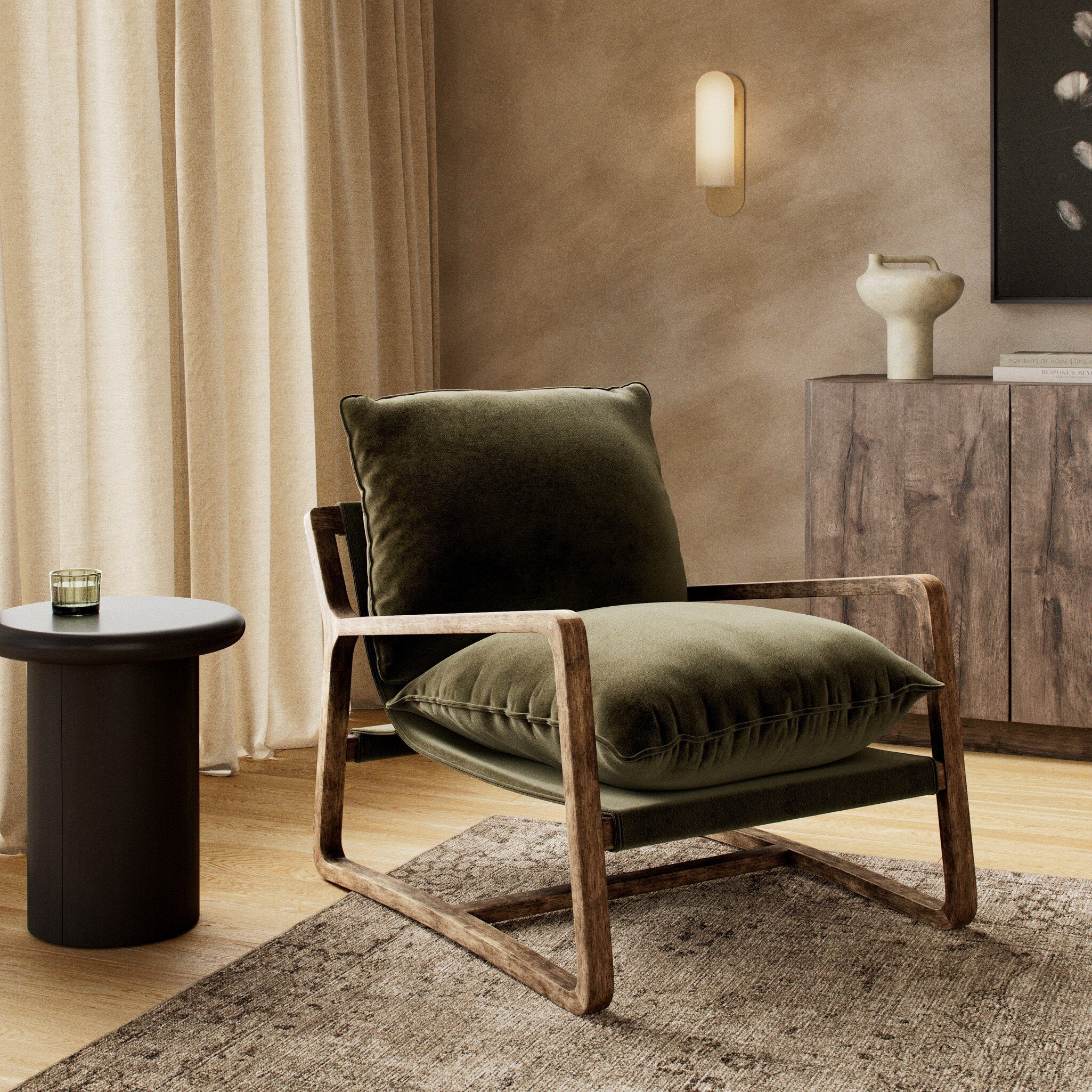 Ace Chair - Surrey Olive