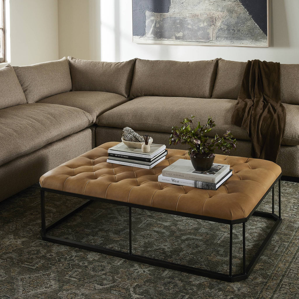 Isle Ottoman - Palermo Butterscotch