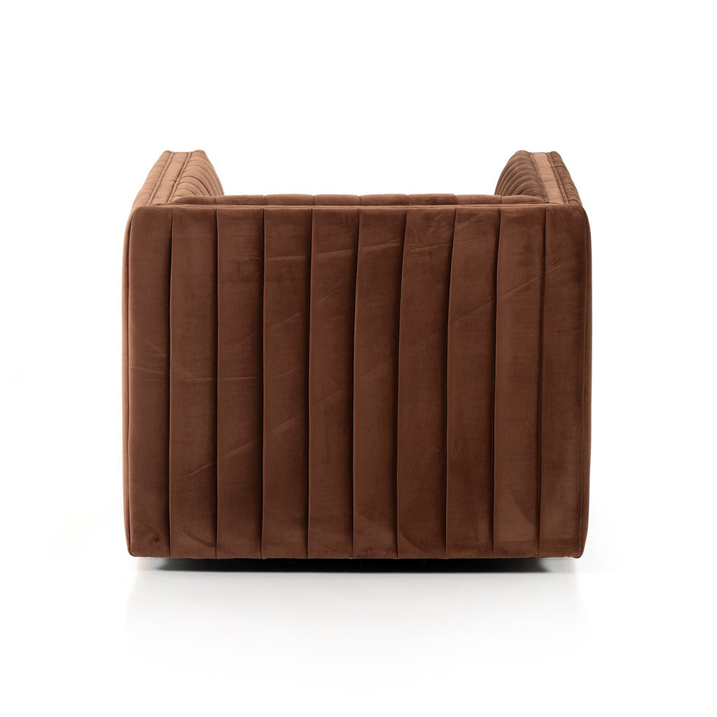Augustine Swivel Chair - Surrey Auburn