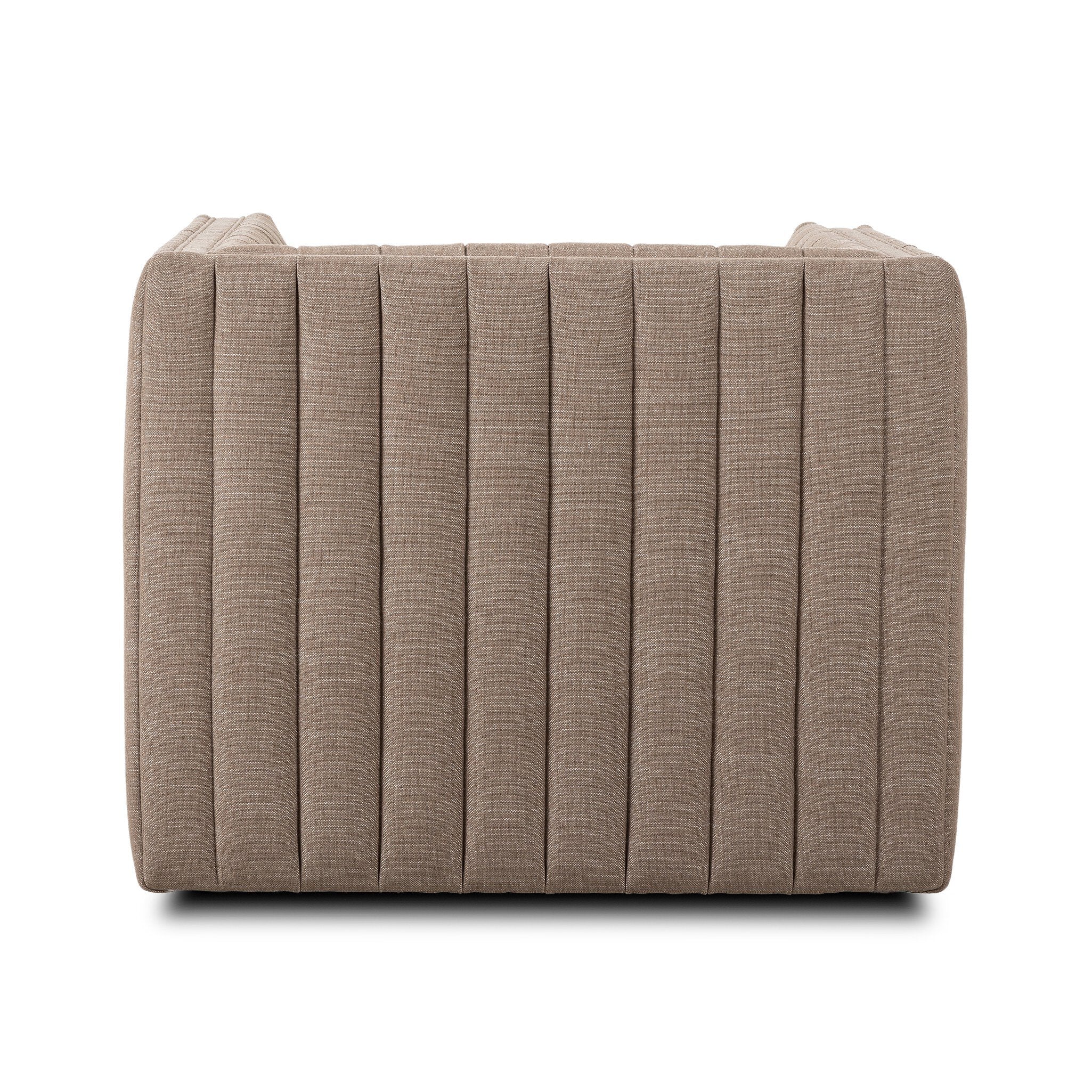 Augustine Swivel Chair - Crypton Nomad Taupe