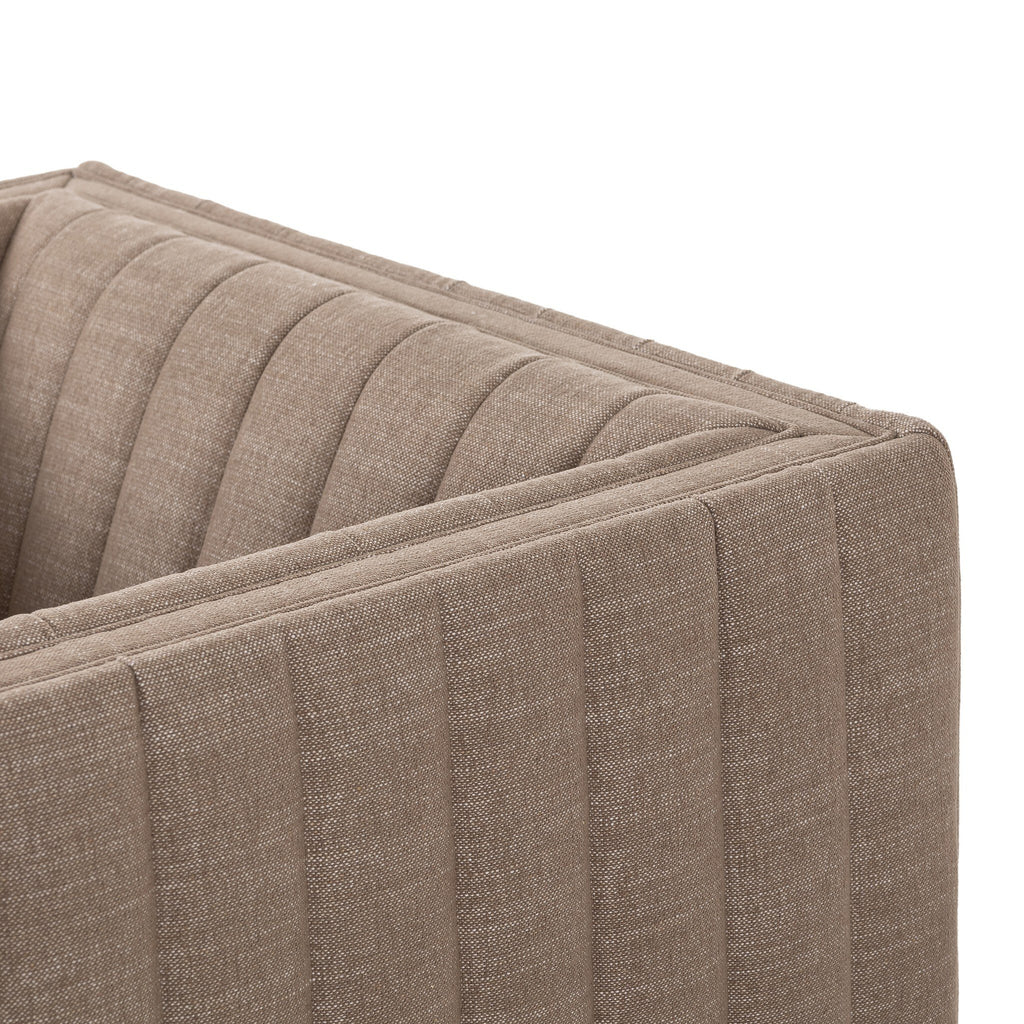 Augustine Swivel Chair - Crypton Nomad Taupe