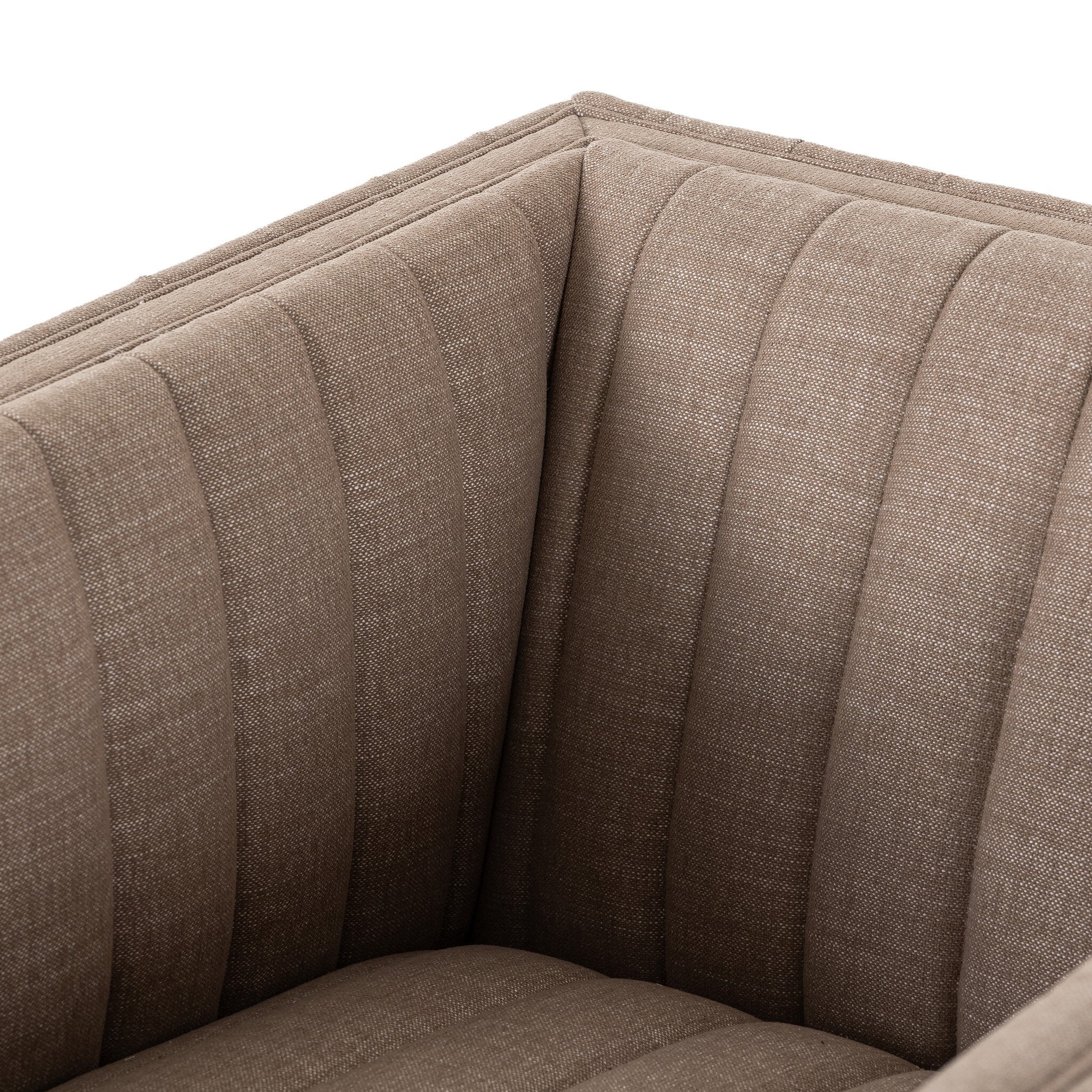 Augustine Swivel Chair - Crypton Nomad Taupe
