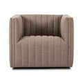 Augustine Swivel Chair - Crypton Nomad Taupe