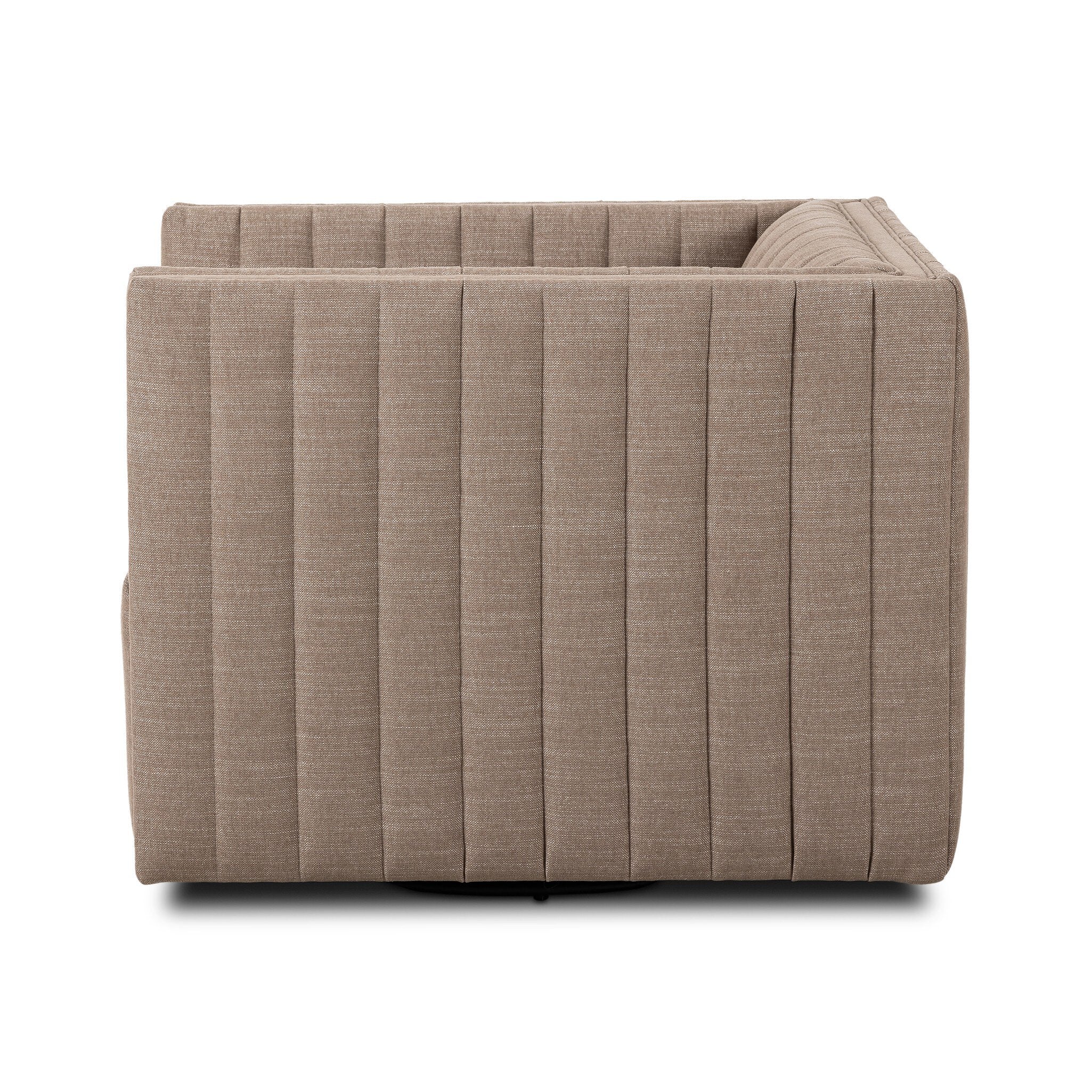 Augustine Swivel Chair - Crypton Nomad Taupe