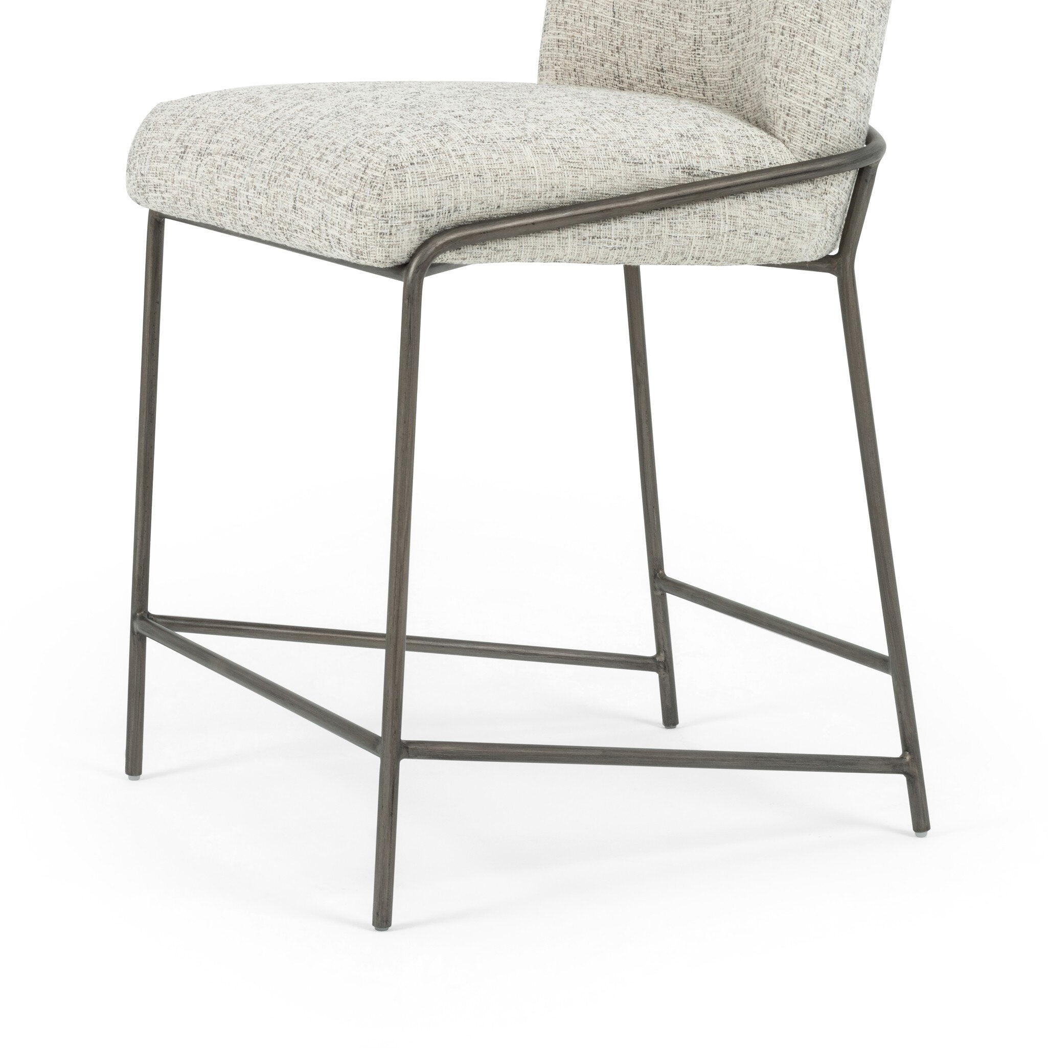 Astrud Counter Stool - Lyon Pewter