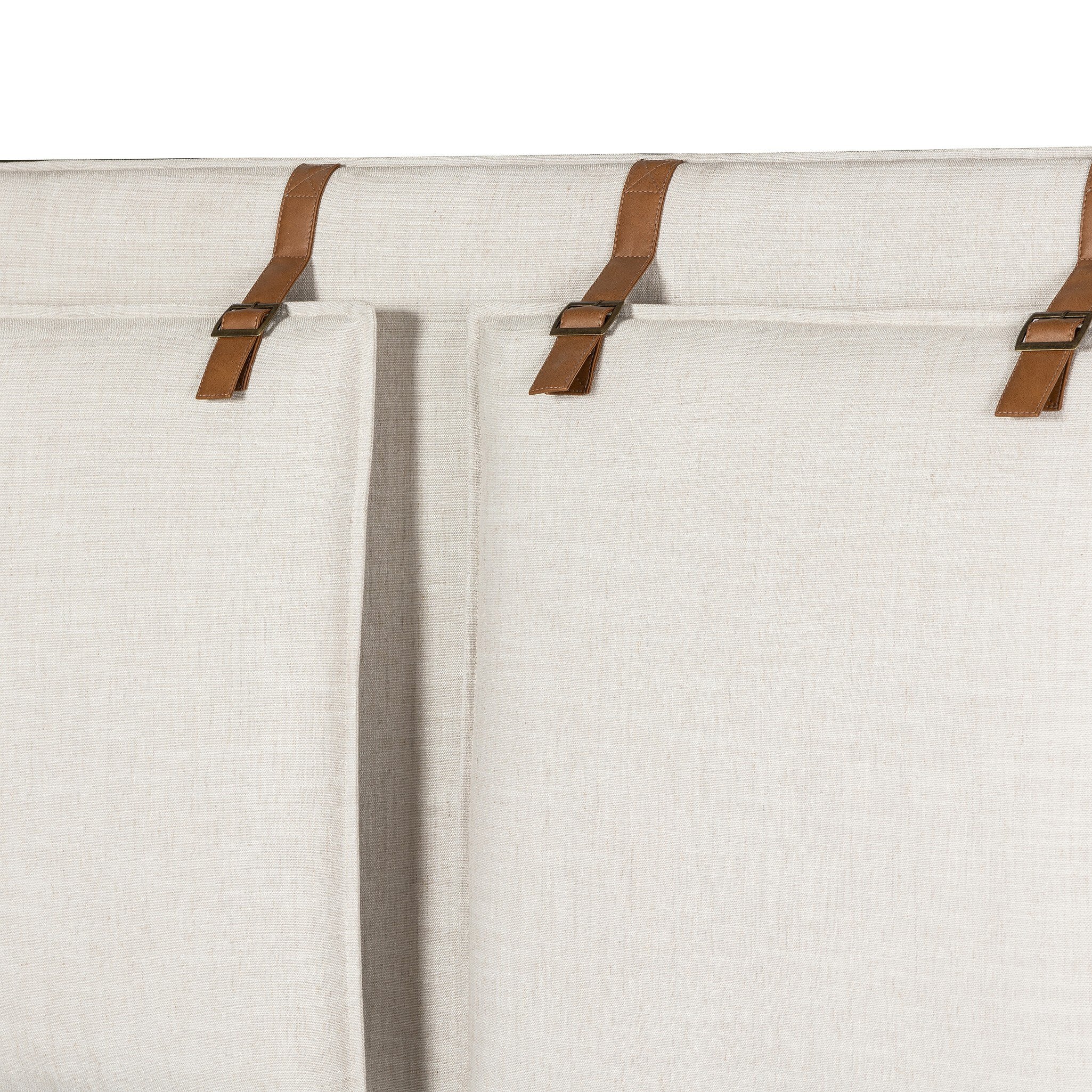 Leigh Upholstered Bed - Hockney Ivory | King