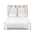 Leigh Upholstered Bed - Hockney Ivory | King