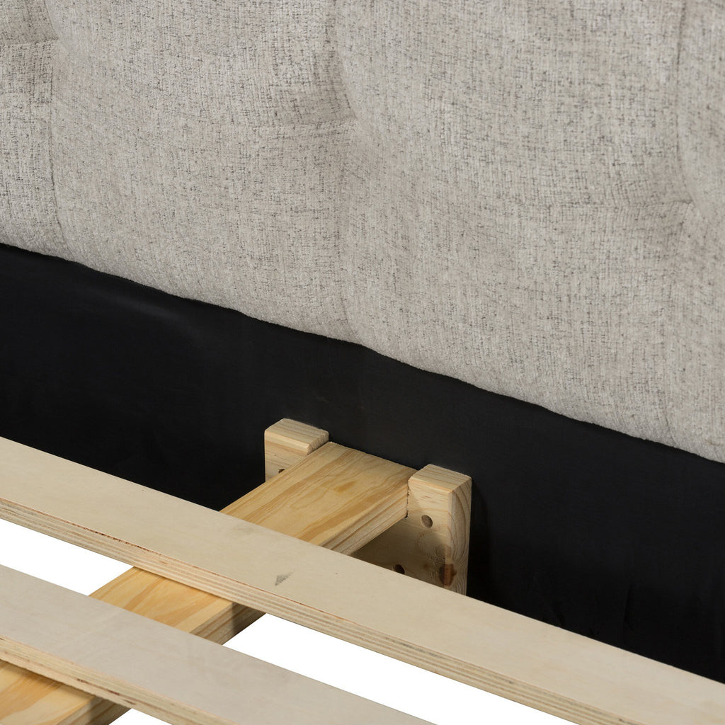 Newhall Bed - Plushtone Linen | Queen