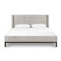 Newhall Bed - Plushtone Linen | Queen