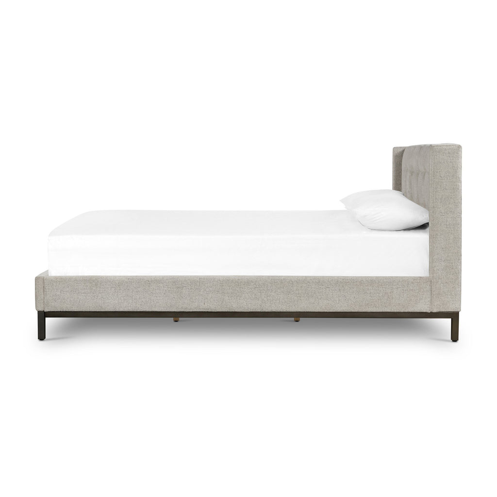 Newhall Bed - Plushtone Linen | Queen