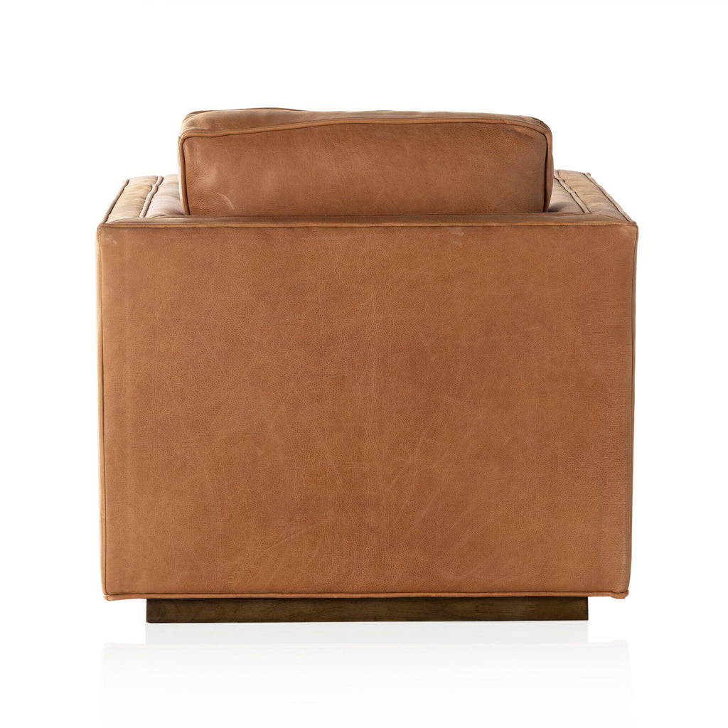 Kiera Swivel Chair - Palermo Cognac