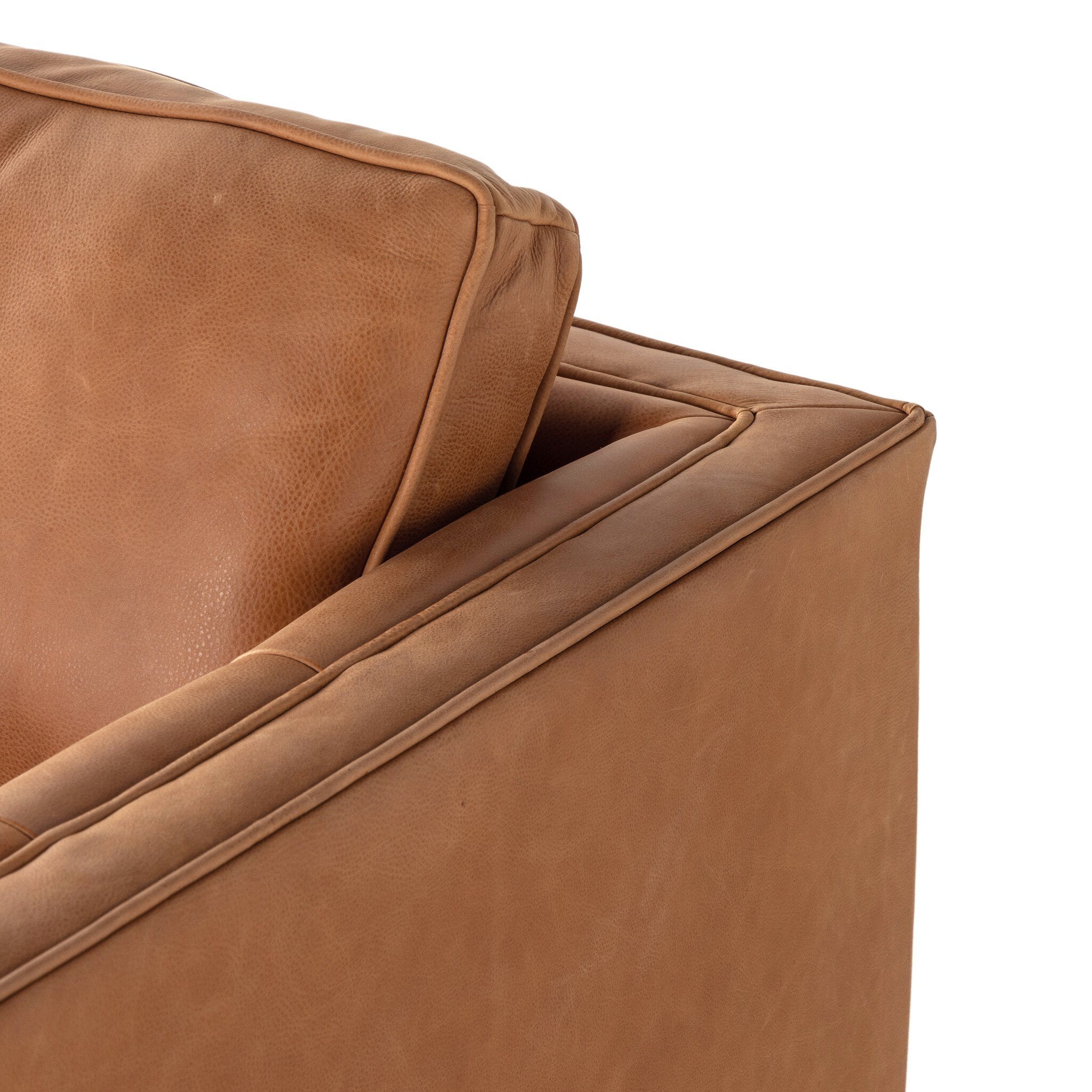 Kiera Swivel Chair - Palermo Cognac
