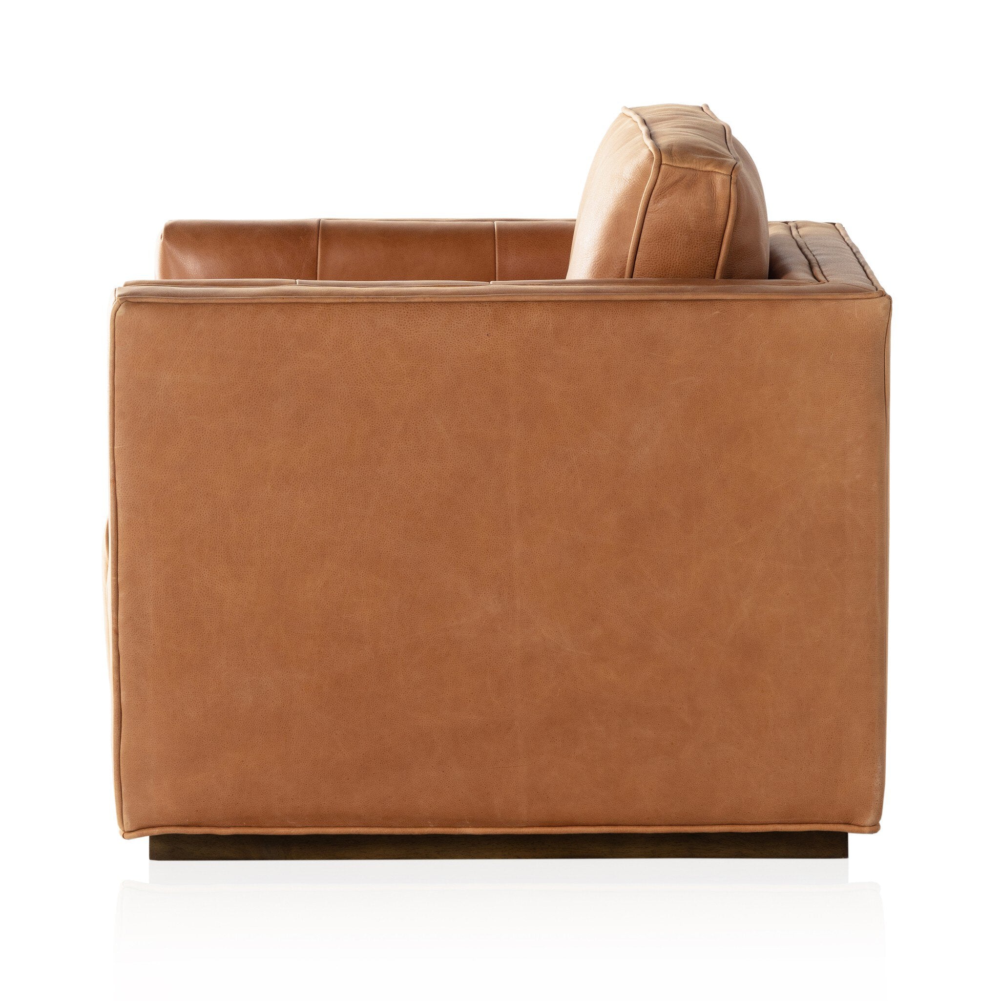 Kiera Swivel Chair - Palermo Cognac