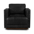 Kiera Swivel Chair - Sonoma Black