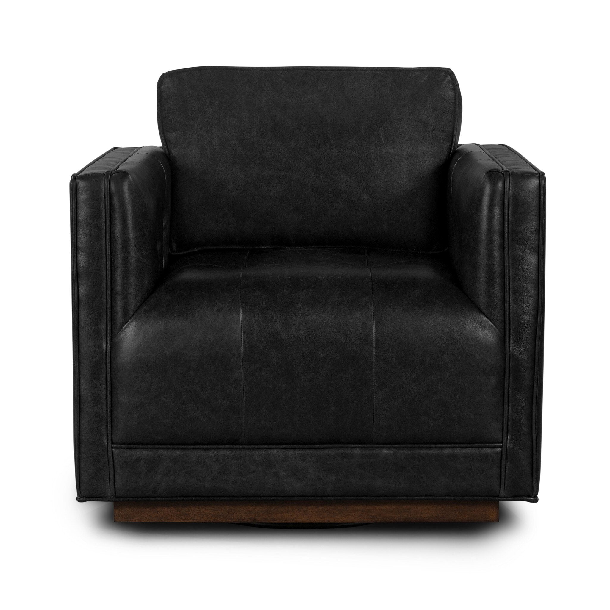 Kiera Swivel Chair - Sonoma Black