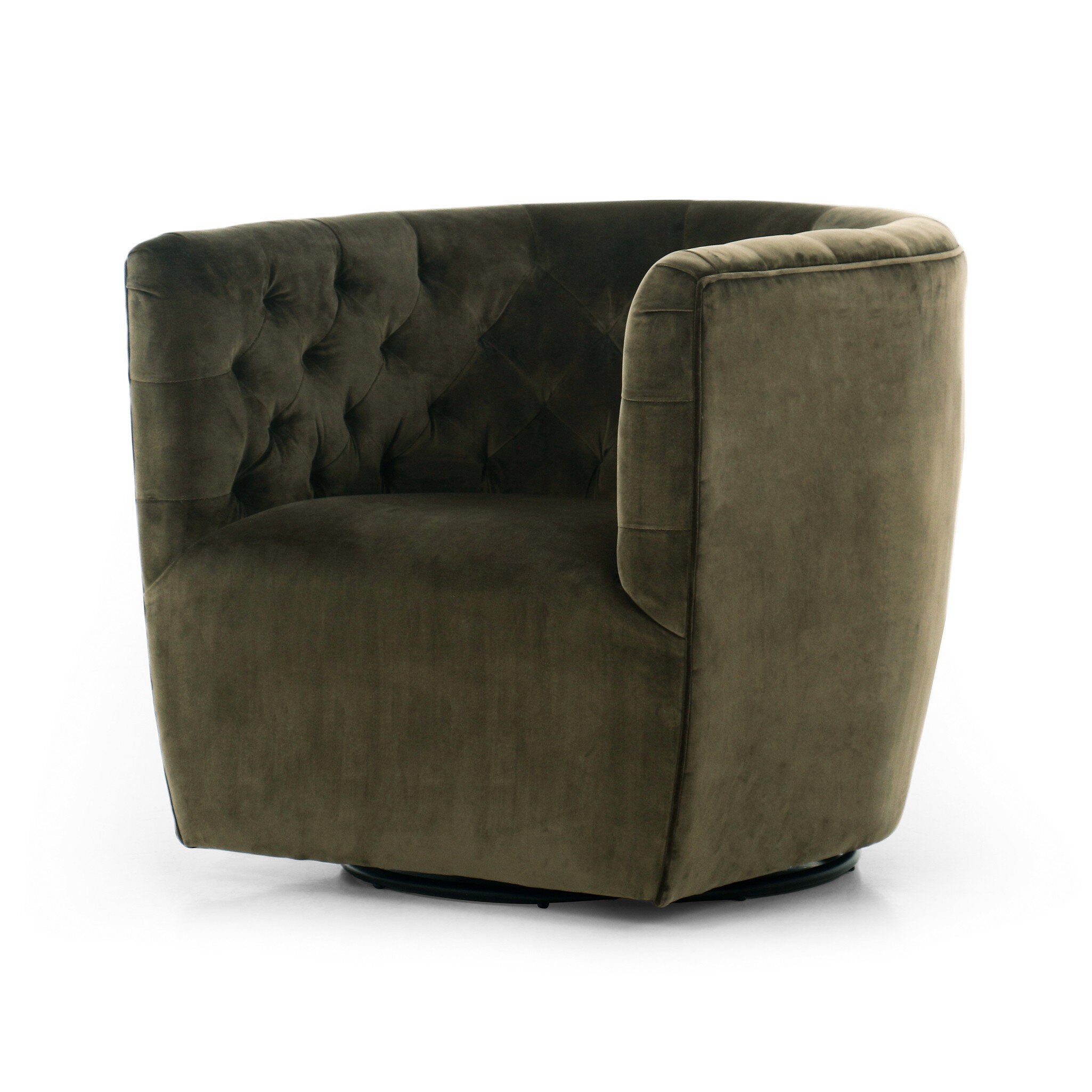 Hanover Swivel Chair - Surrey Olive