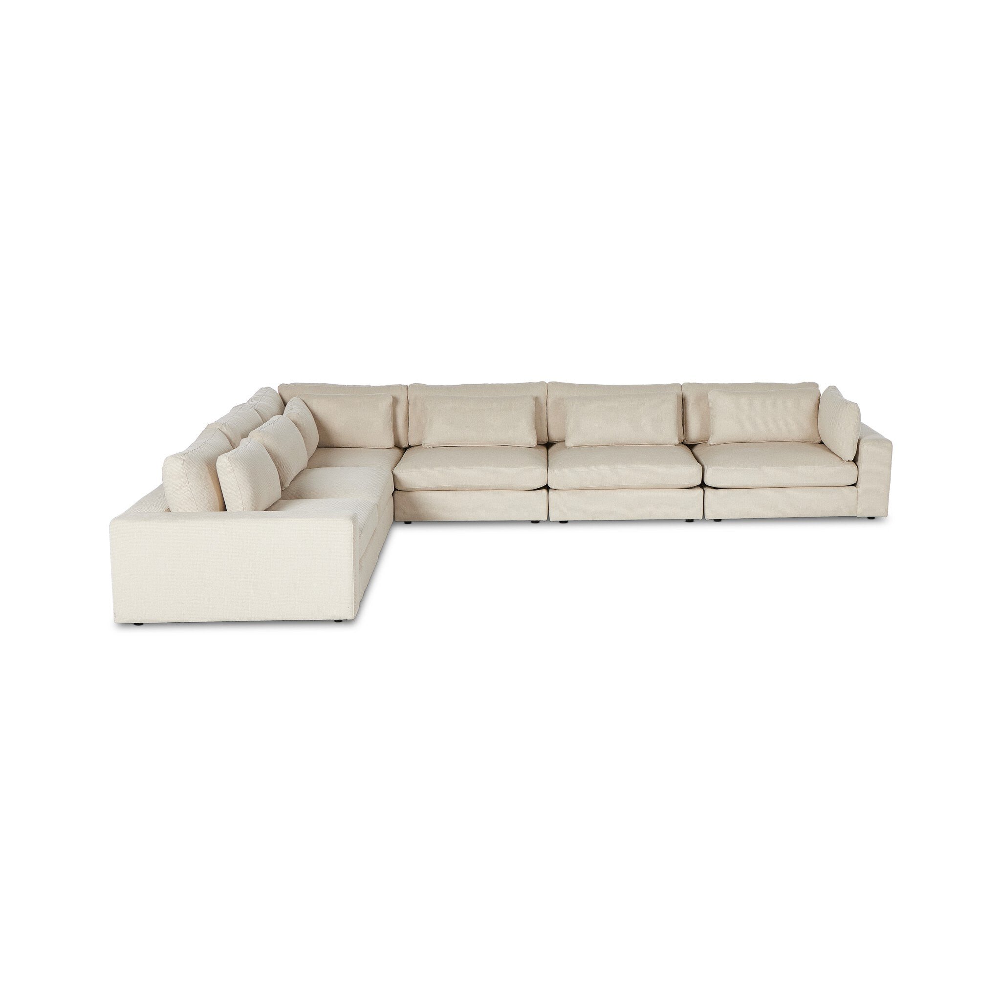 Bloor 6-Piece Sectional - Clairmont Ivory