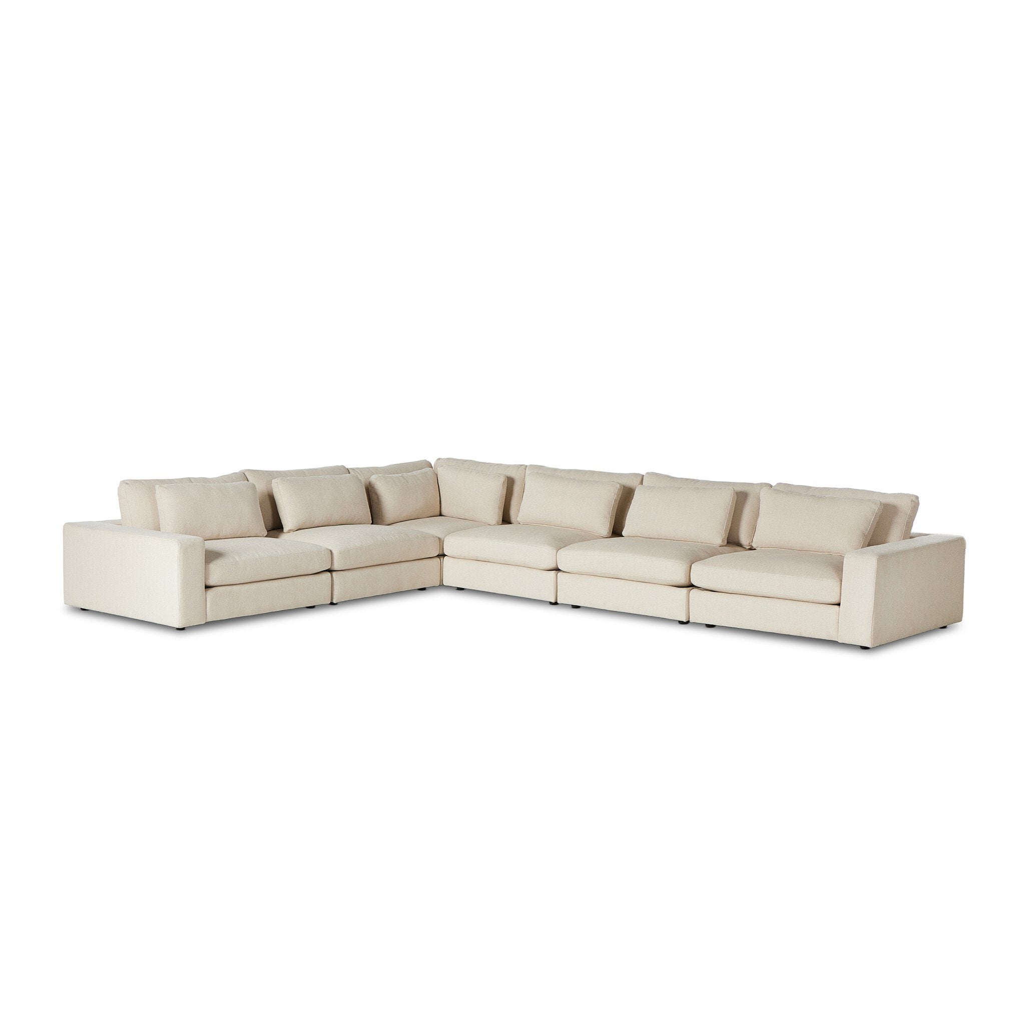 Bloor 6-Piece Sectional - Clairmont Ivory