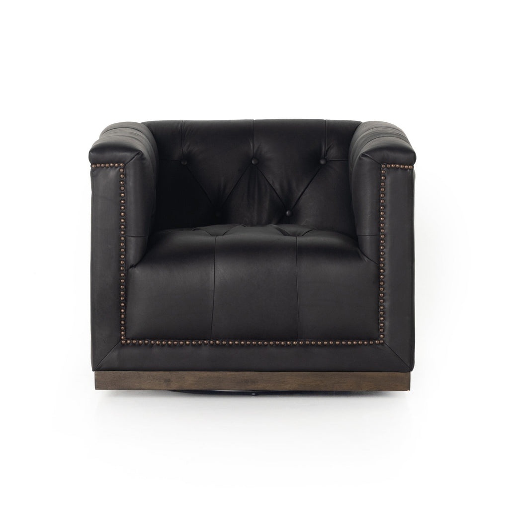 Maxx Swivel Chair - Heirloom Black