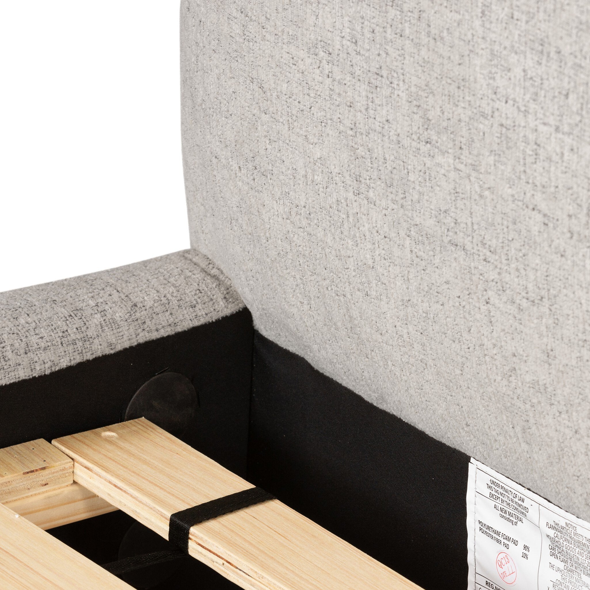 Aidan Bed - Plushtone Linen | Queen