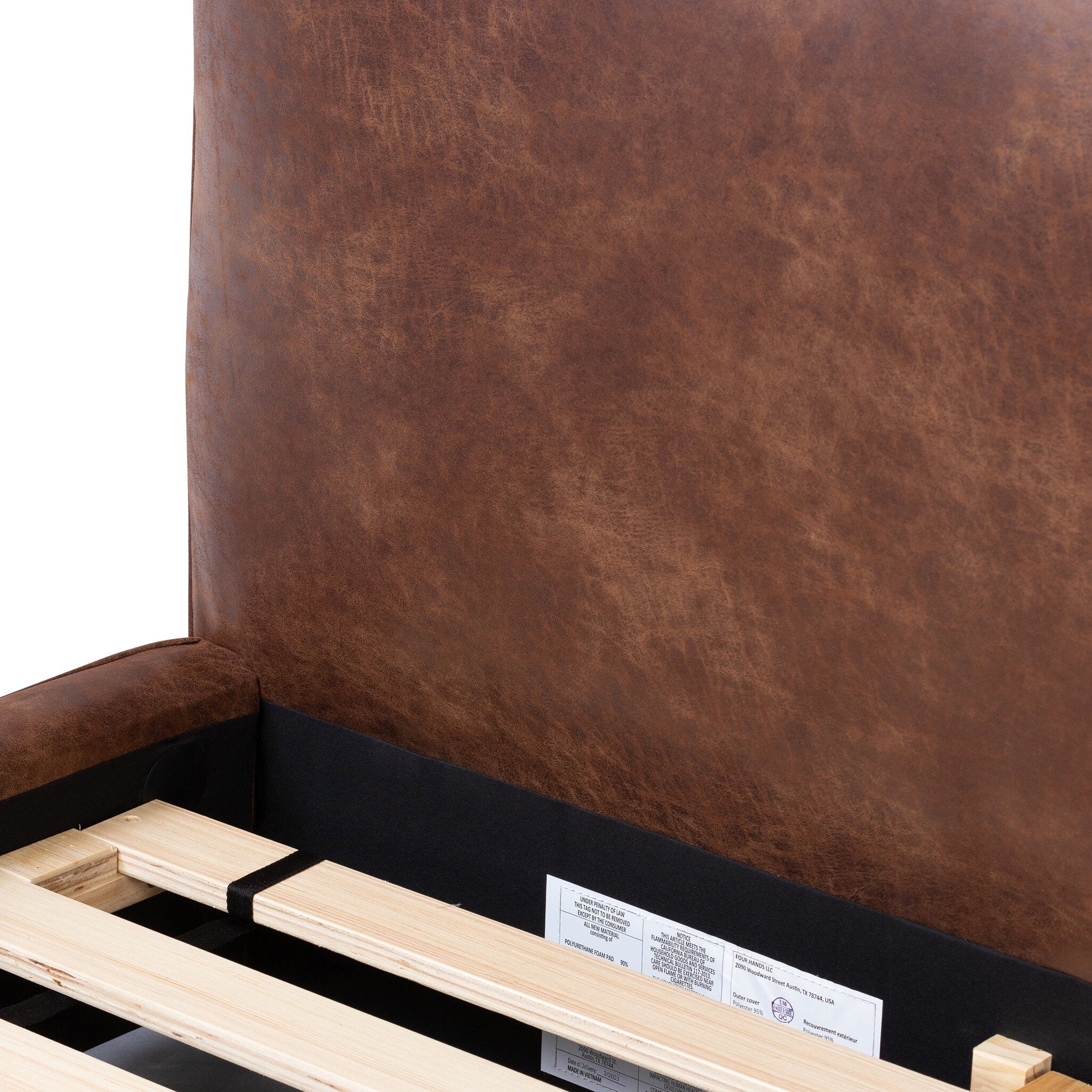 Aidan Bed - Vintage Tobacco | King