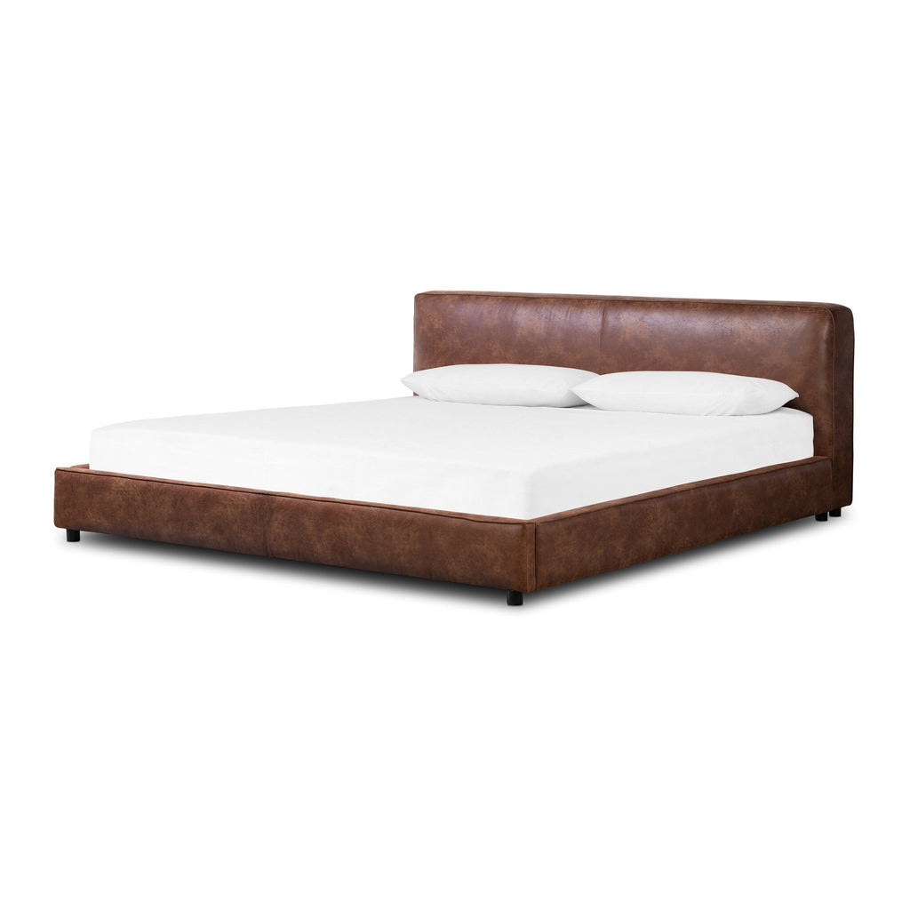 Aidan Bed - Vintage Tobacco | King