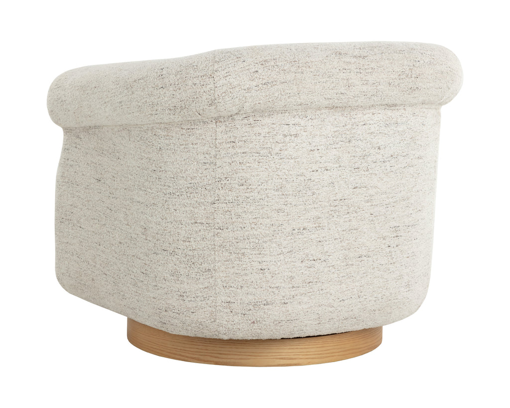 Libby Swivel Lounge Chair - Hailey Moon