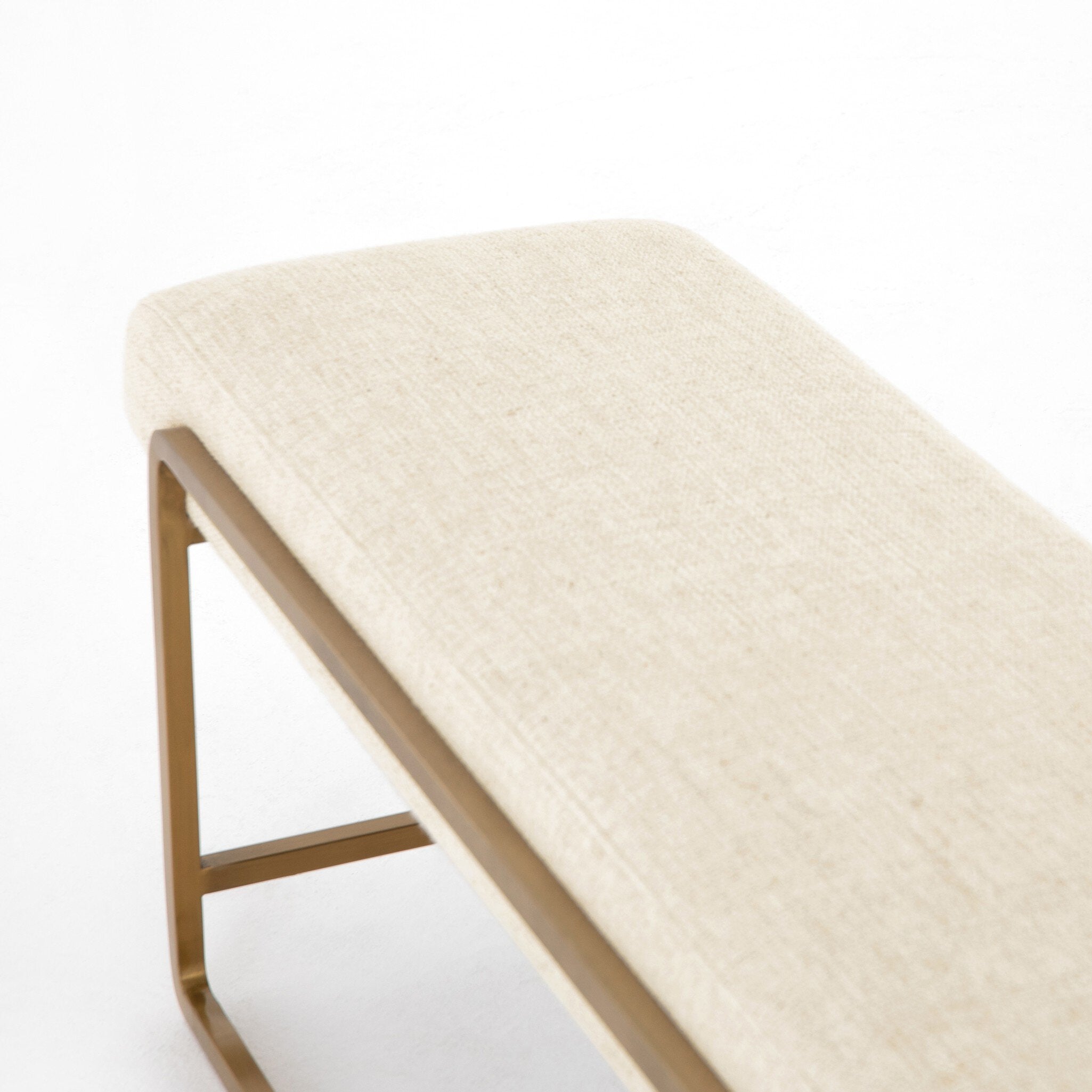 Sled Bench - Thames Cream