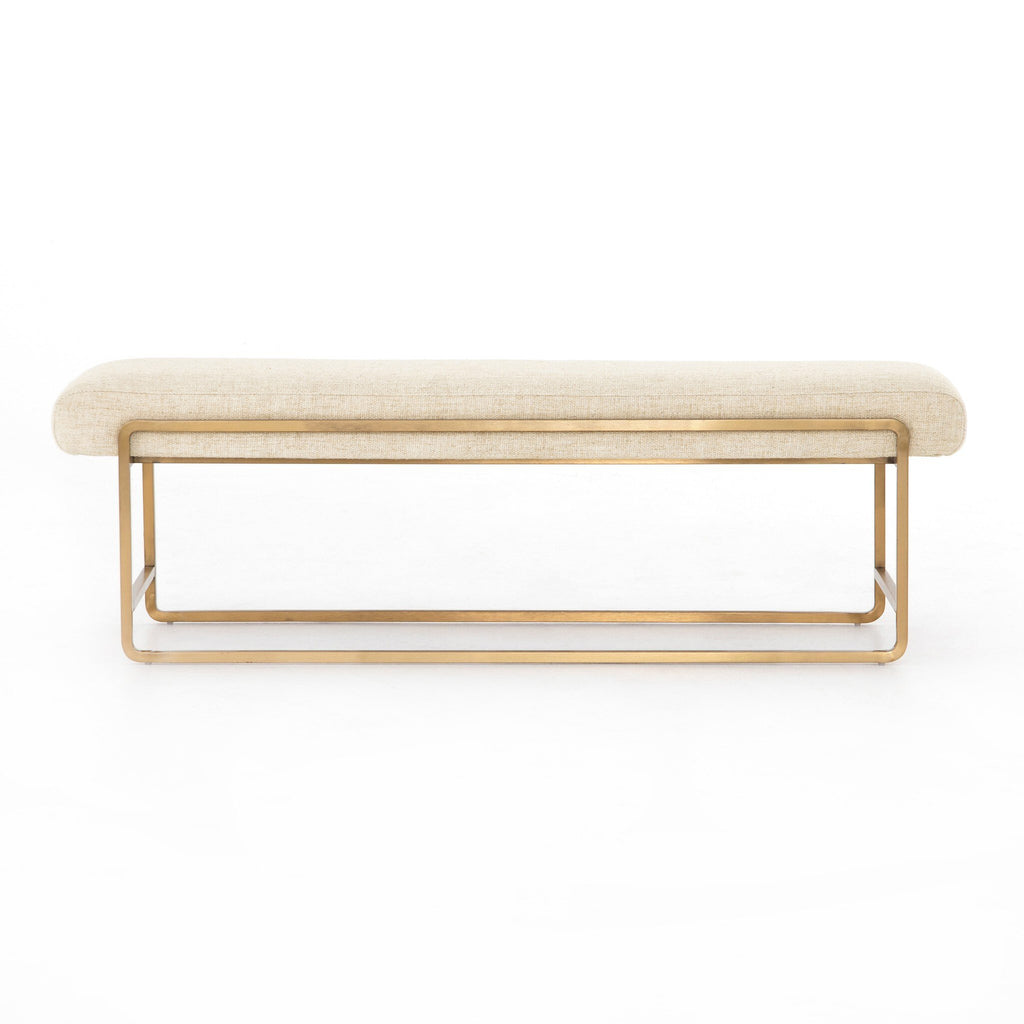 Sled Bench - Thames Cream