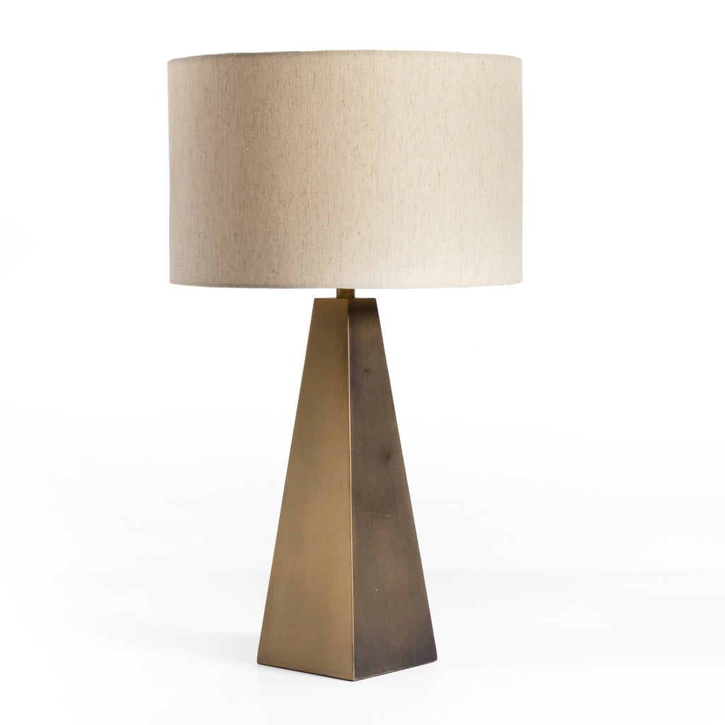 Leander Table Lamp - Dark Antique Brass