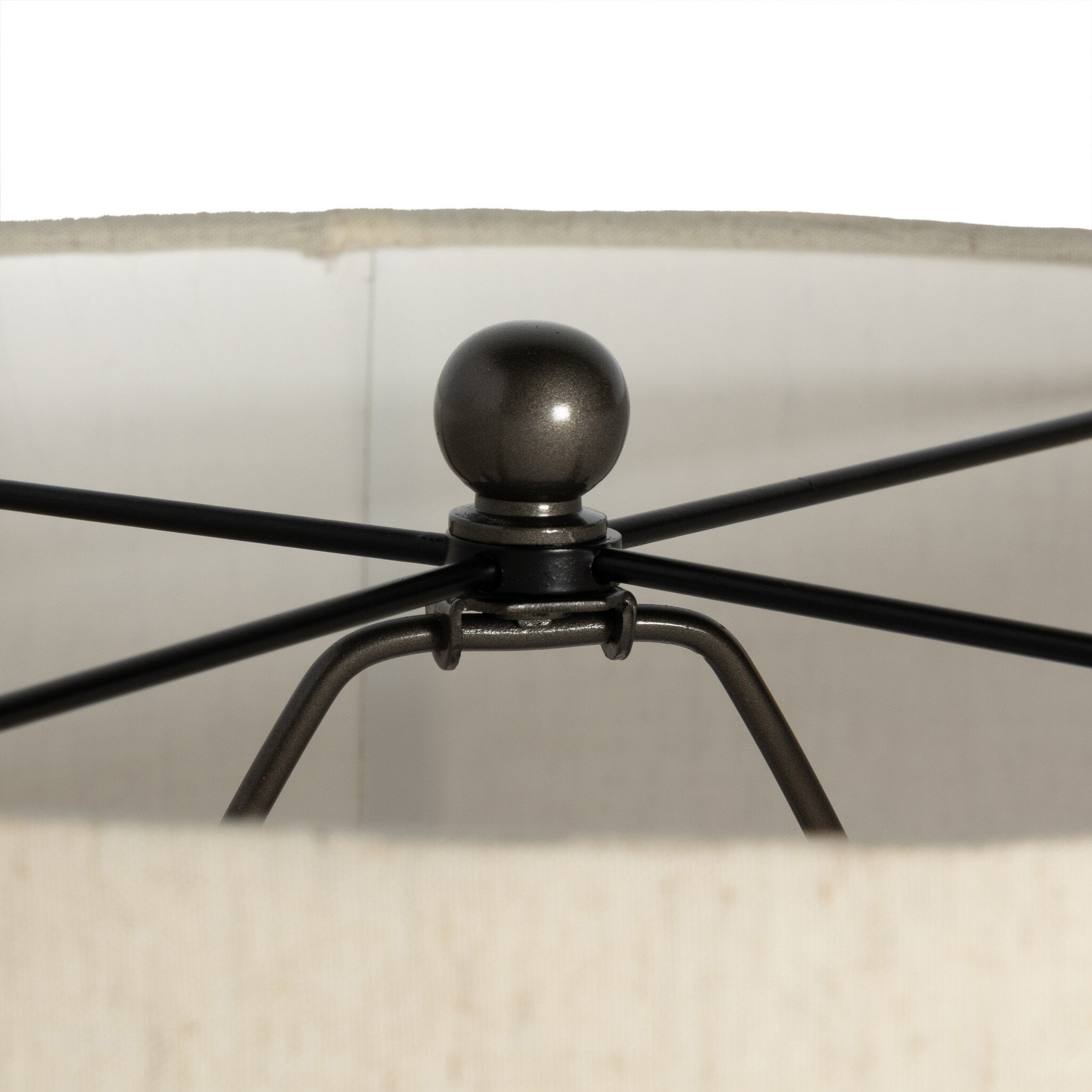 Leander Table Lamp - Dark Antique Pewter
