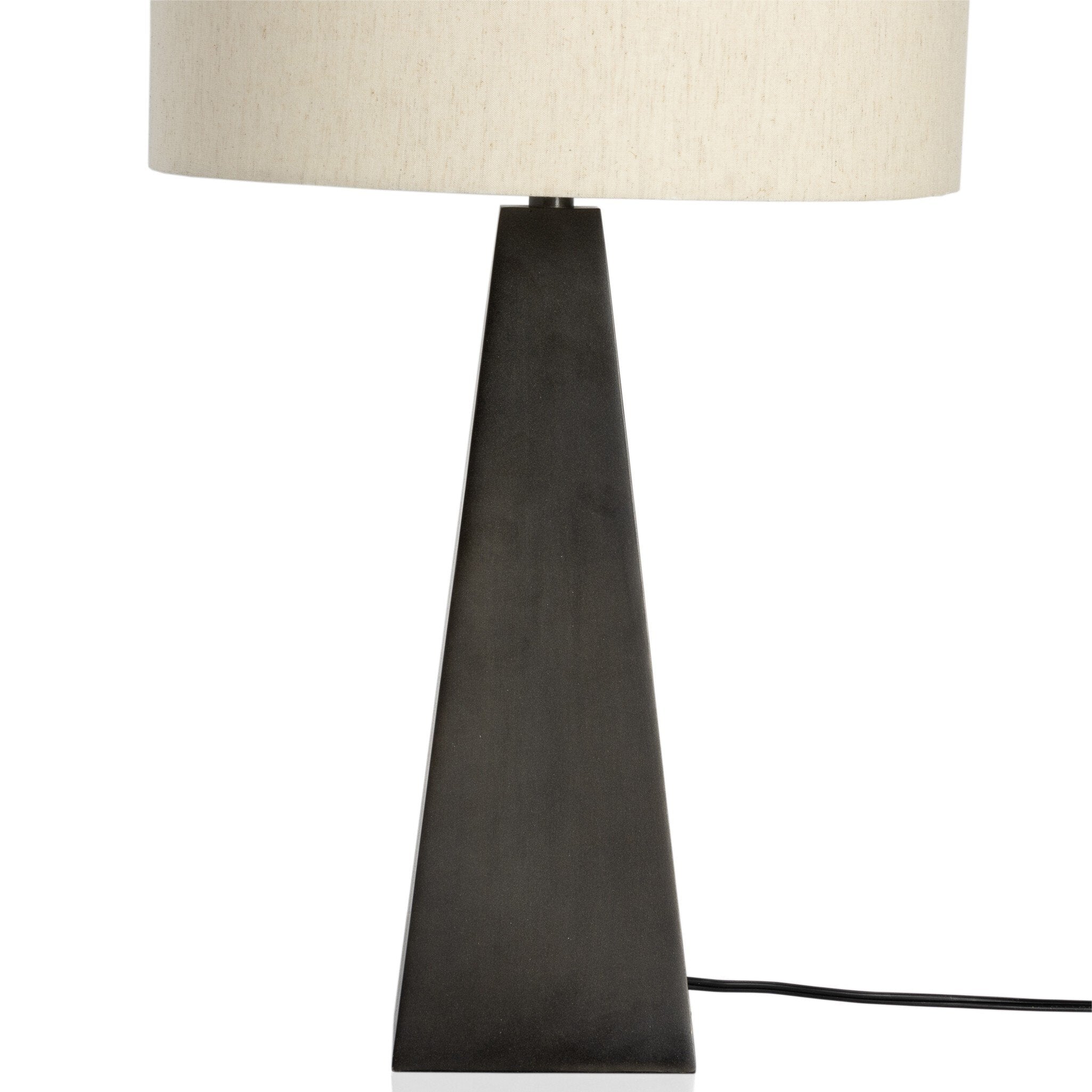 Leander Table Lamp - Dark Antique Pewter