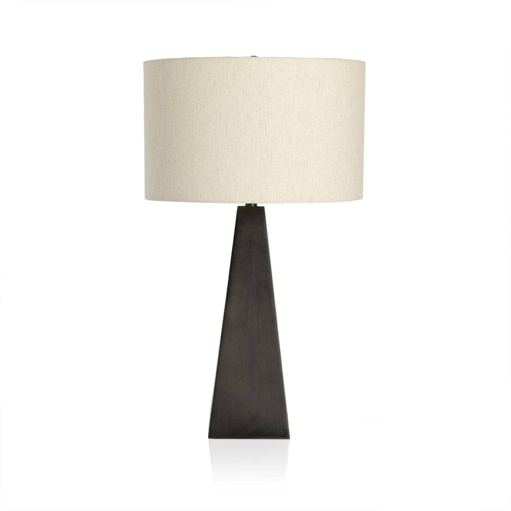 Leander Table Lamp - Dark Antique Pewter