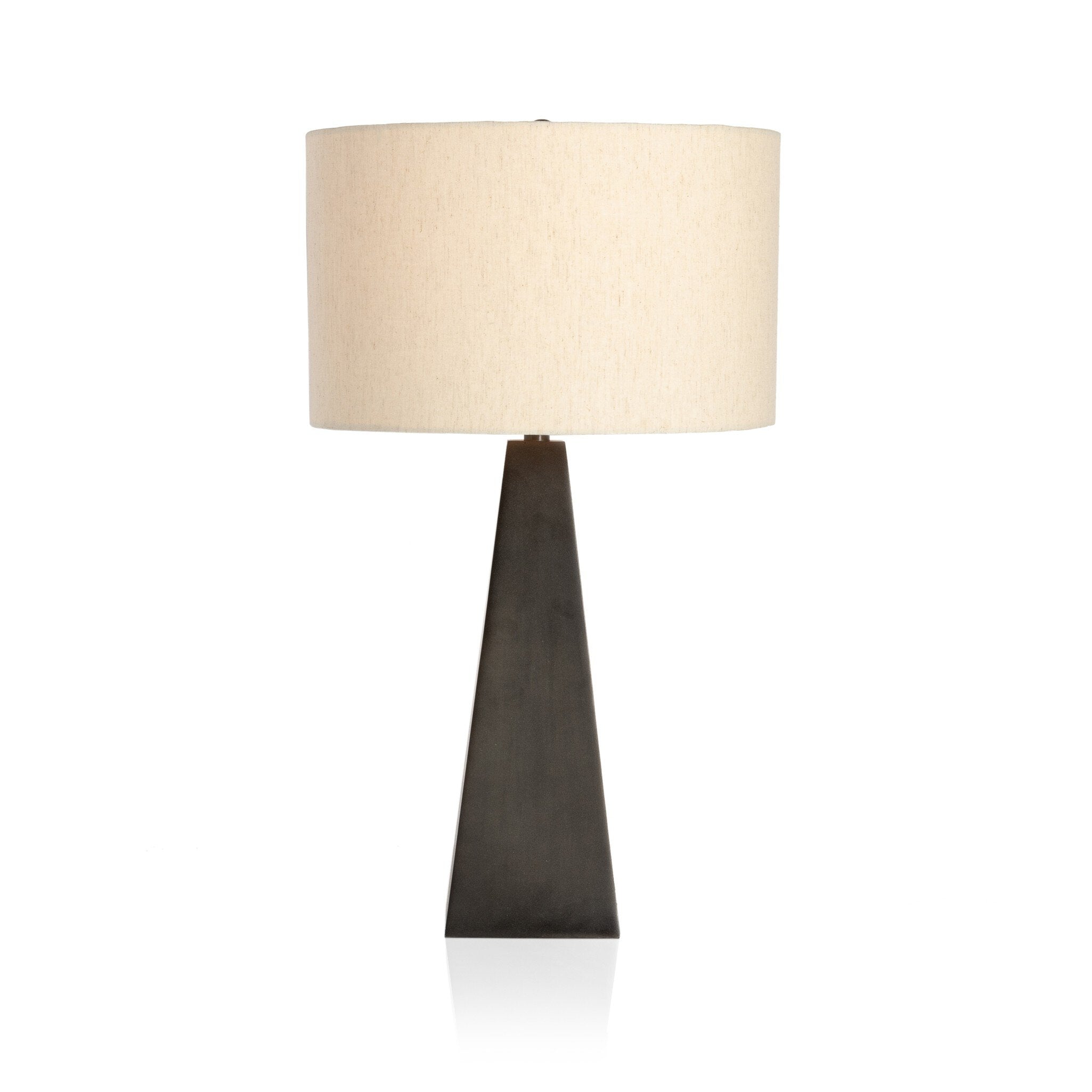 Leander Table Lamp - Dark Antique Pewter