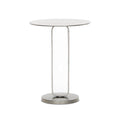 Douglas End Table - Raw Antique Nickel
